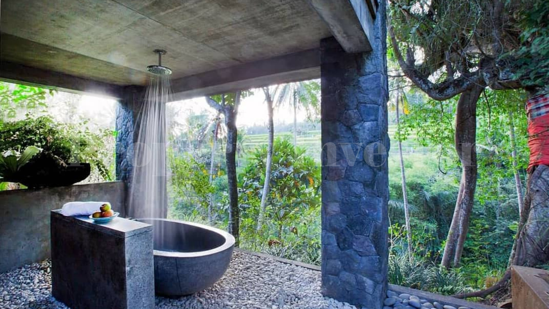 Unique 2 Bedroom Riverfront Designer Estate with Jungle Views for Sale in South-Ubud, Bali