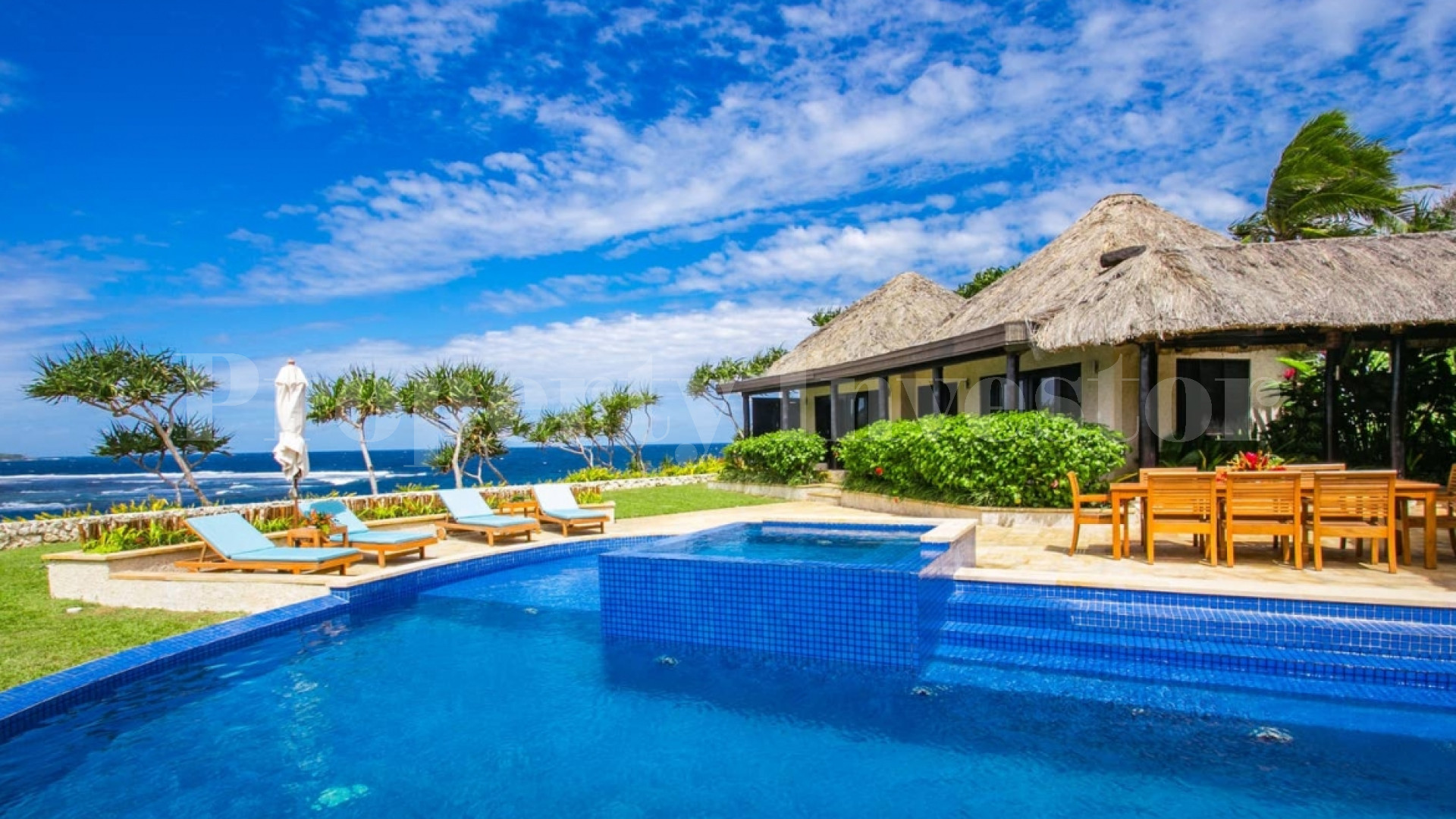 Fabulous 3 Bedroom Luxury Oceafront Private Island Villa for Sale in Vanua Levu, Fiji