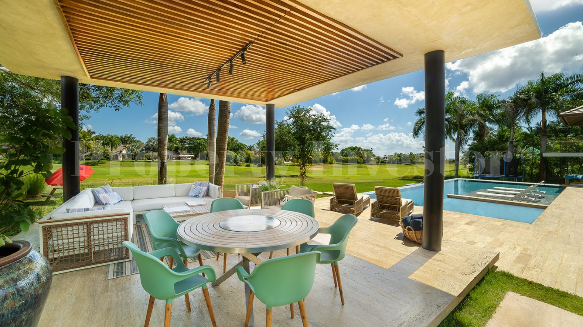 Exquisite 5 Bedroom Villa with Stunning Golf & Ocean Views for Sale in La Romana, Dominican Republic