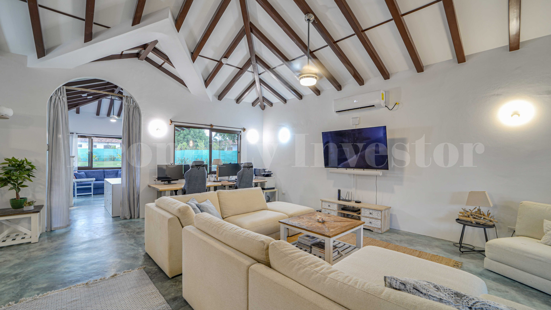 Fabulous 3 Bedroom Private Residence with Beautiful Landscaped Gardens for Sale in Pedasi, Panama