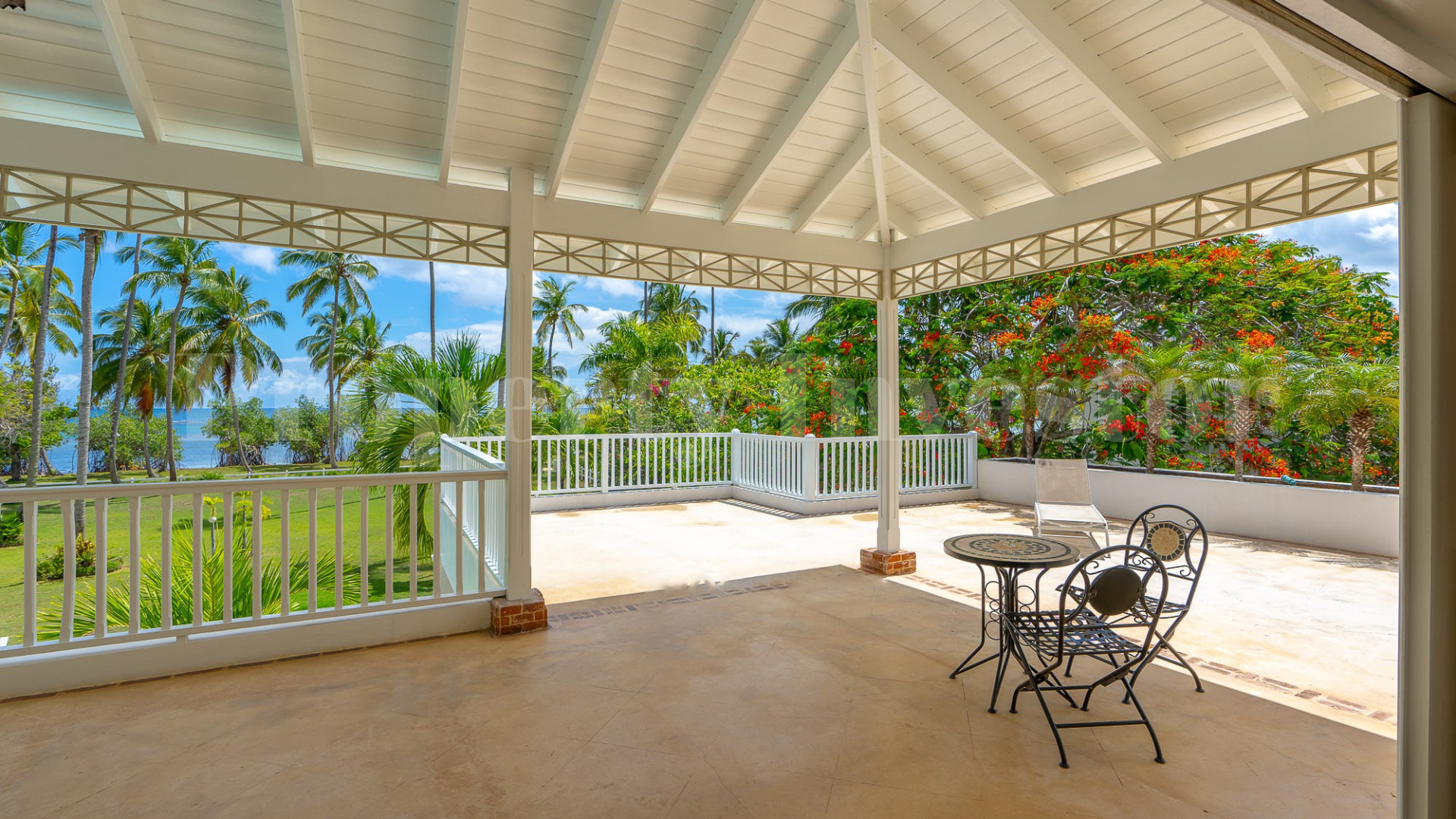 Magnificent 5 Bedroom Private Colonial Style Beachfront Villa for Sale in La Esperanza, Las Terrenas