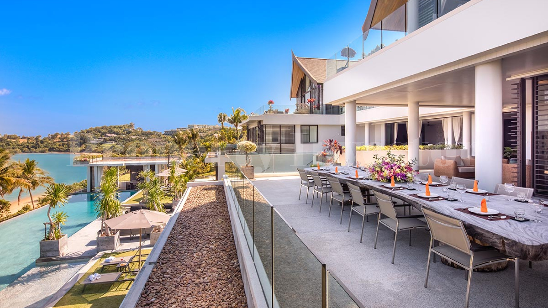 Palatial 10 Bedroom Ultra Luxury Beachfront Villa for Sale in Cape Yamu, Phuket