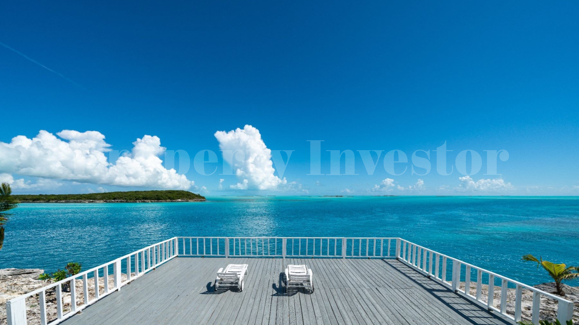 Частный автономный остров 104 гектара и резиденция с солнечными системами и батареями на Эксума-Кейс, Багамы