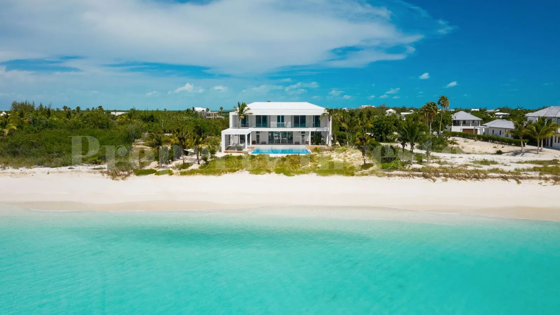 World Class 8 Bedroom Modern Beachfront Luxury Villa in Leeward, Turks & Caicos