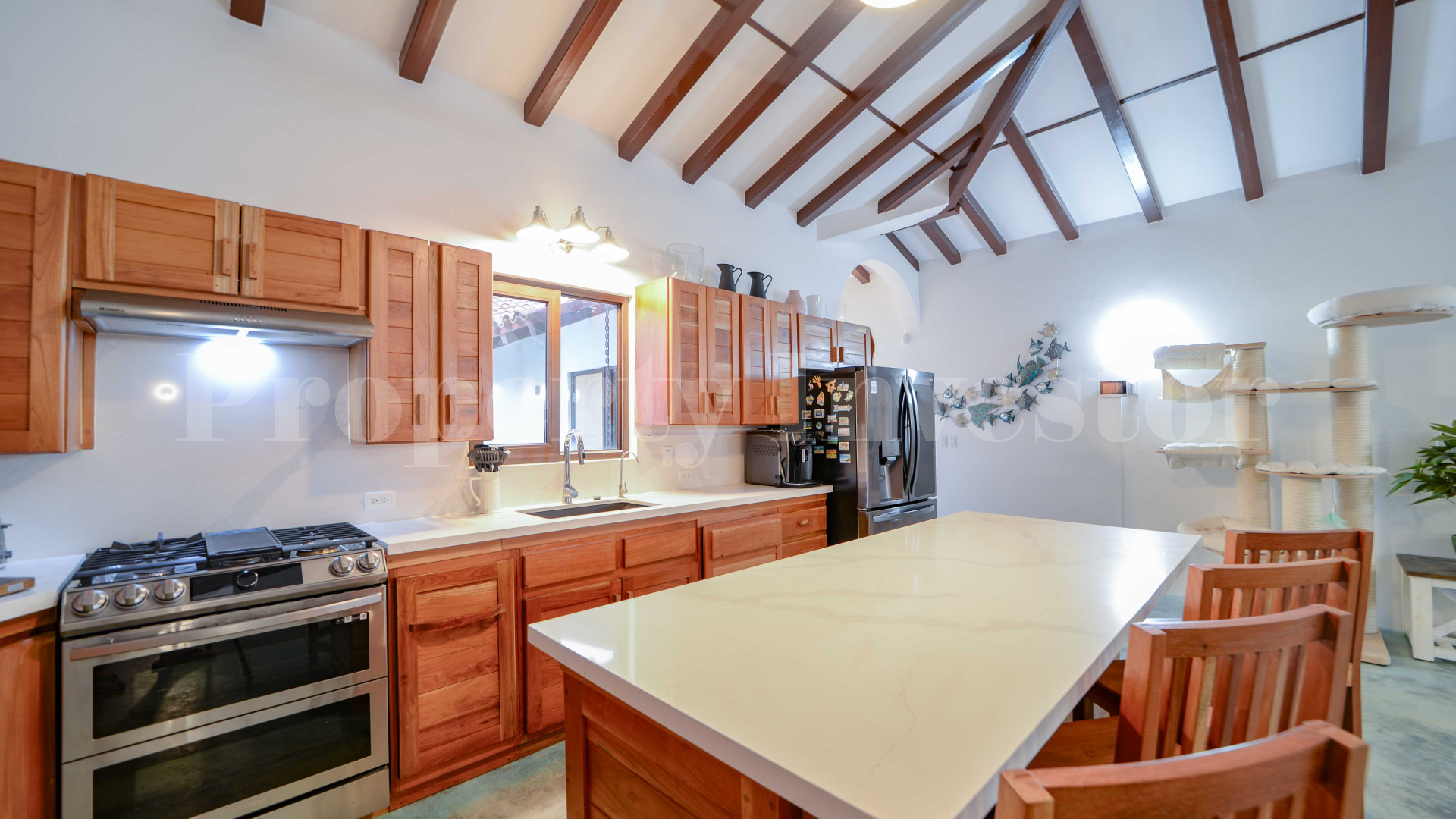 Fabulous 3 Bedroom Private Residence with Beautiful Landscaped Gardens for Sale in Pedasi, Panama