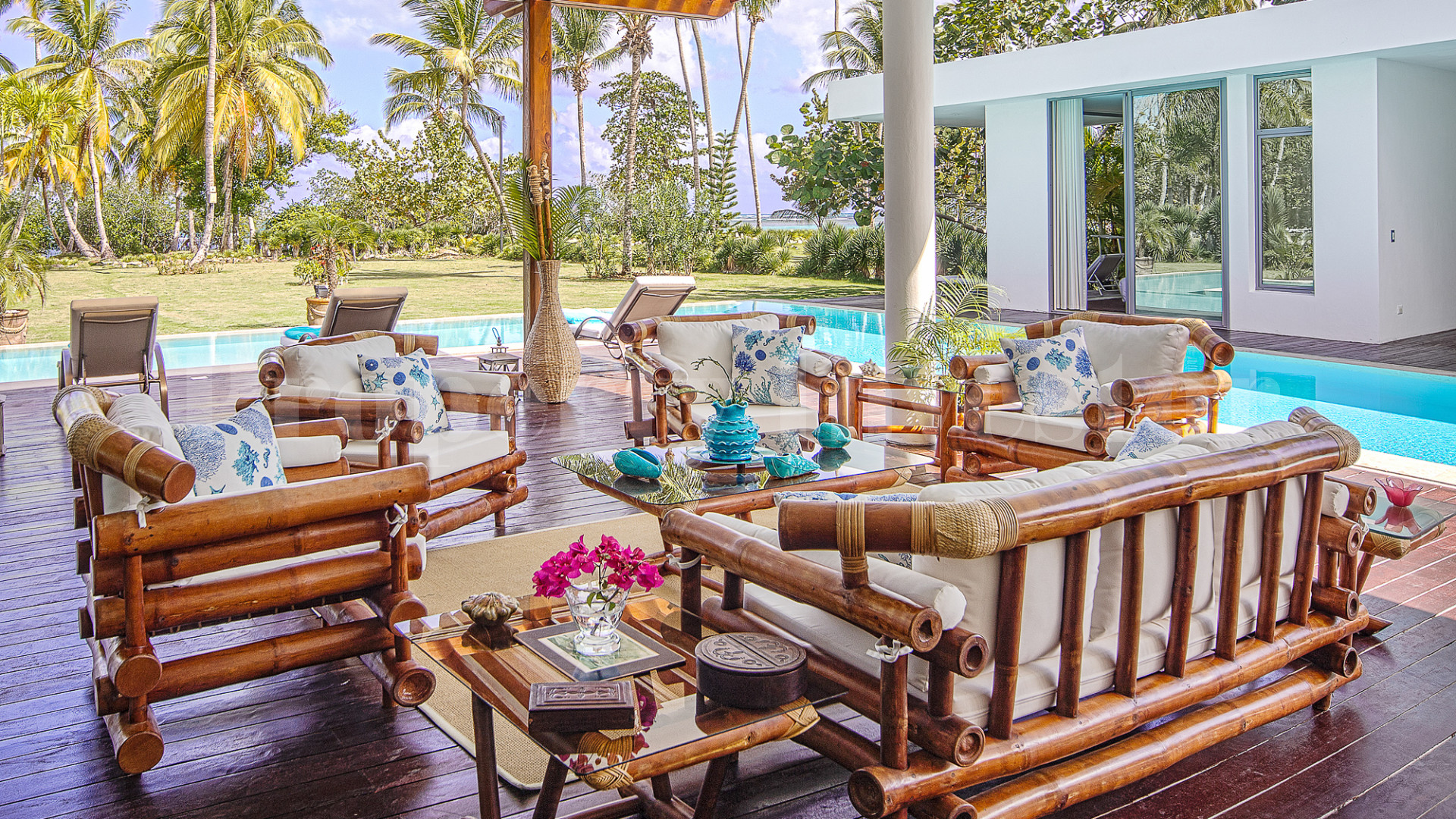 Ultra Chic 4 Bedroom Luxury  Beach Villa for Sale Near Las Terrenas, Dominican Republic