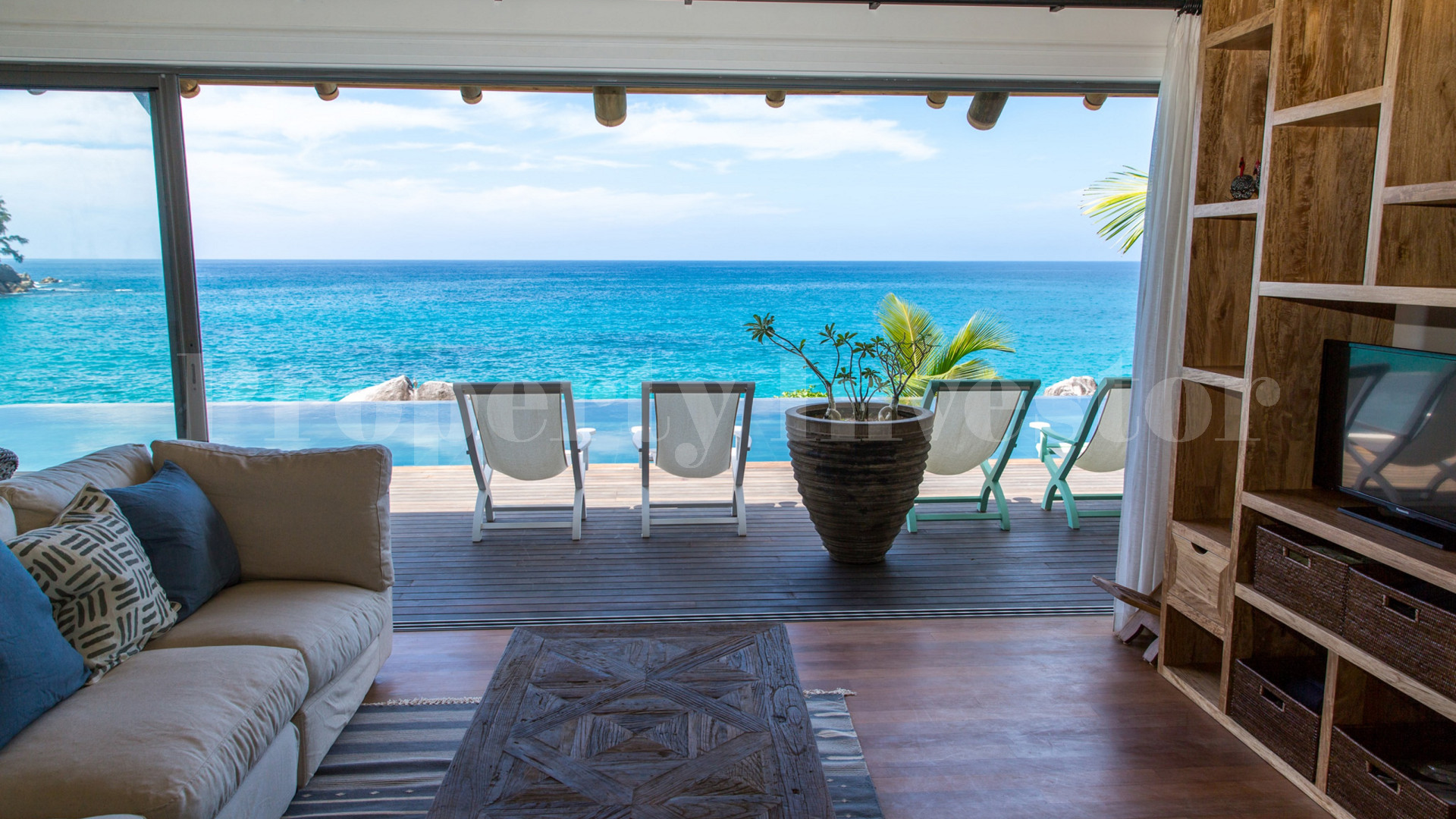 Gorgeous 3 Bedroom Luxury Seafront Villa in an Exclusive Location of Northern Mahé, Seychelles