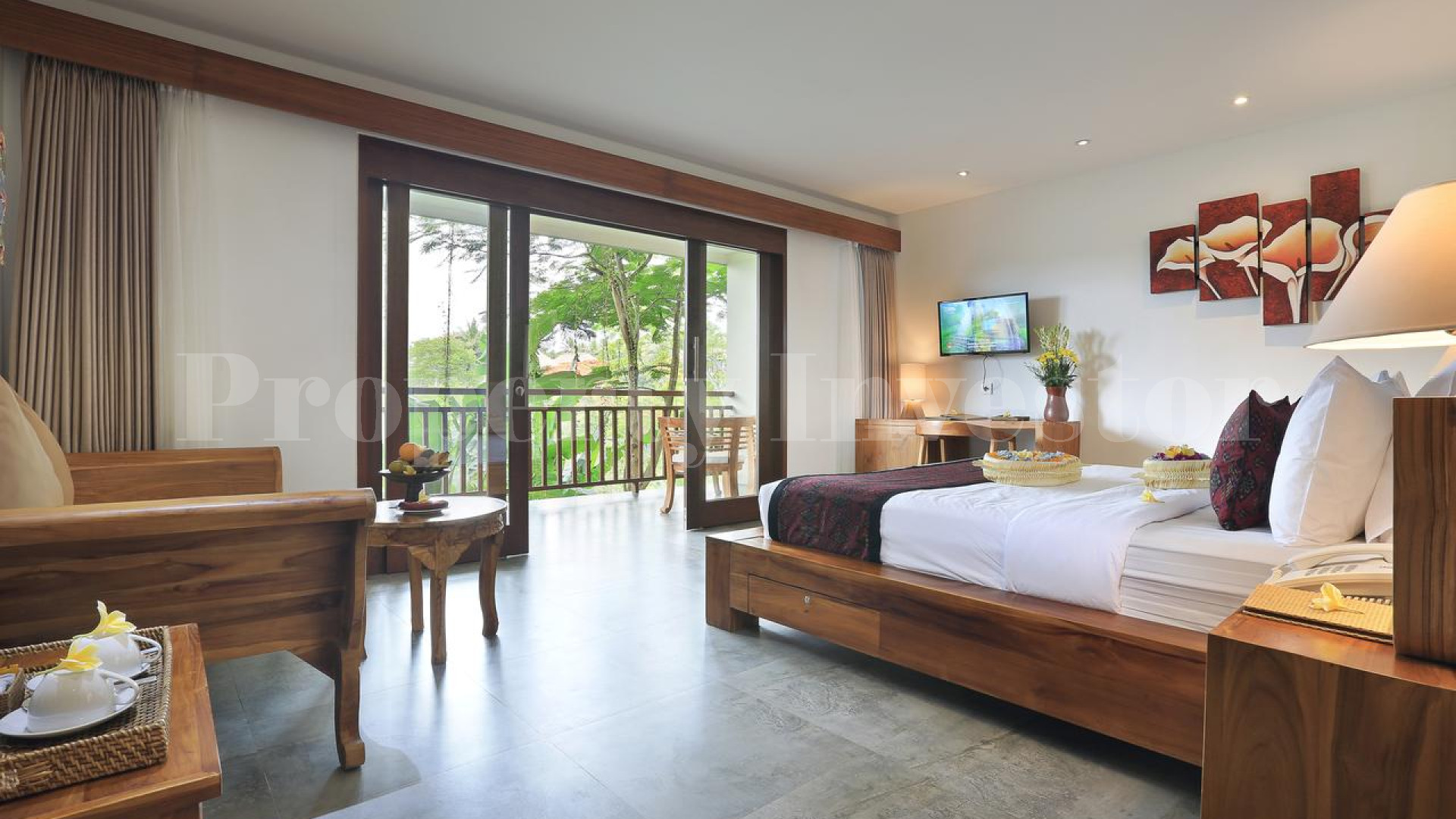 18 Bedroom 4* Star Boutique Hotel & Retreat with Unbelievable Jungle View Infinity Pool for Sale in East Ubud, Bali
