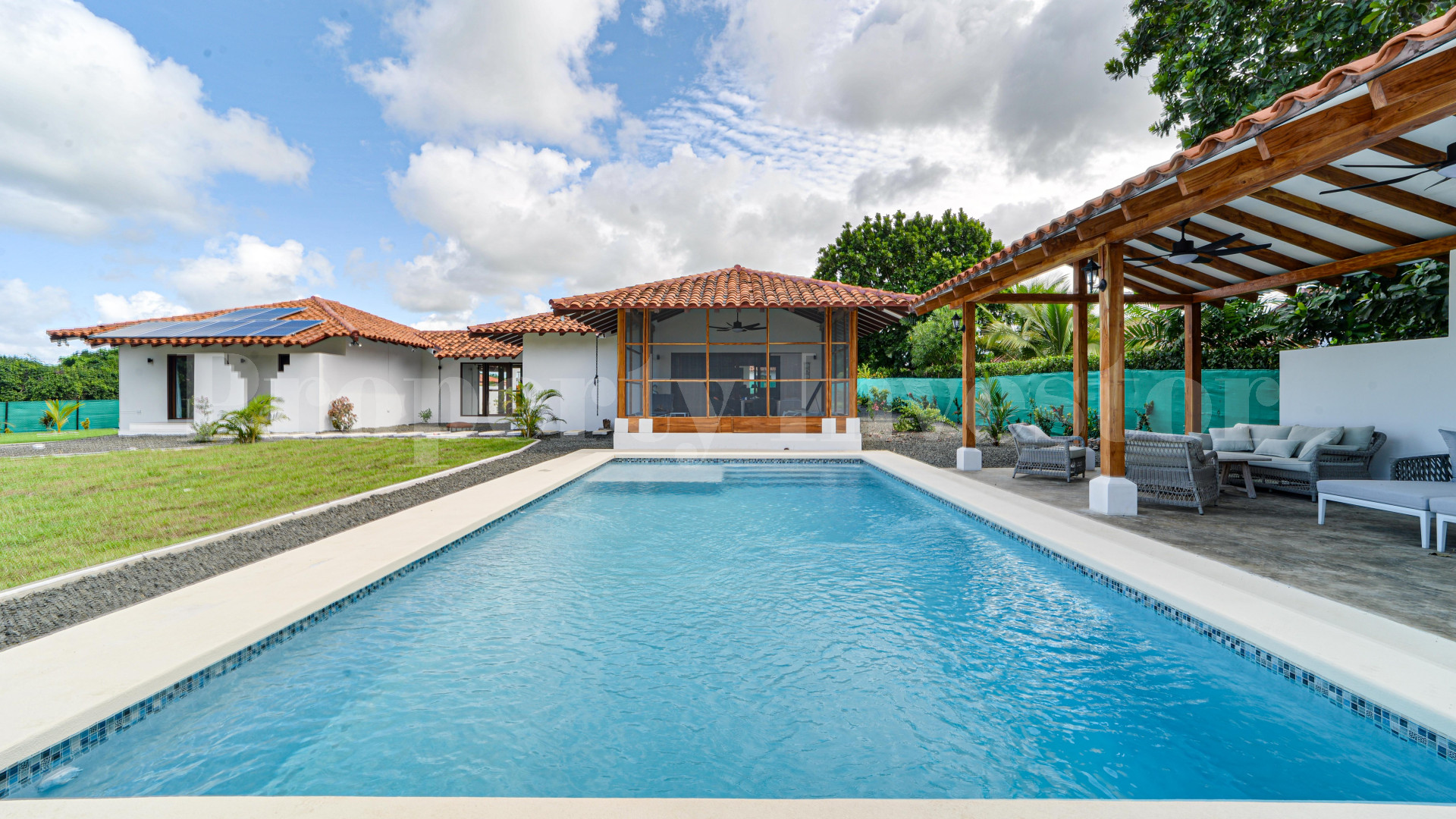 Fabulous 3 Bedroom Private Residence with Beautiful Landscaped Gardens for Sale in Pedasi, Panama