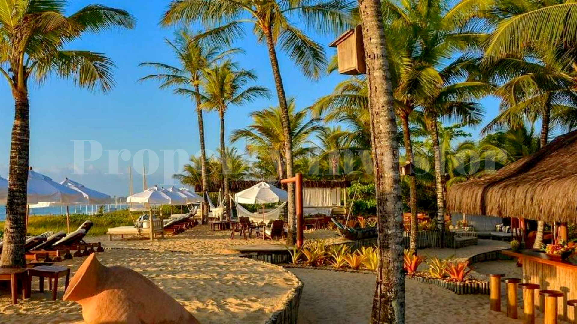 Elegant 10 Bungalow & Villa Boutique Beach Resort for Sale in Trancoso, Brazil