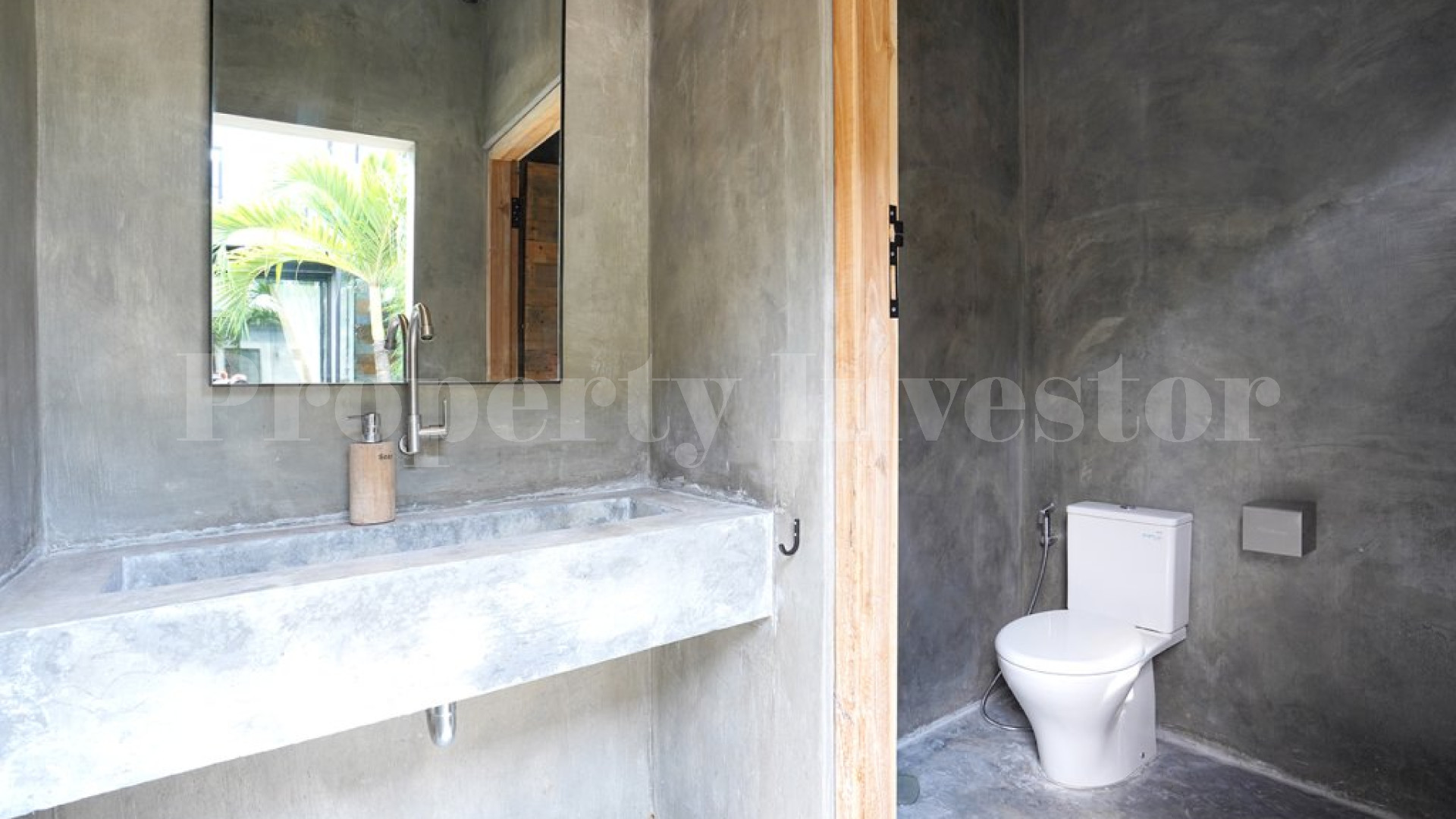 Modern 3 Bedroom Concrete Industrial Style Villa for Sale in Umalas, Bali