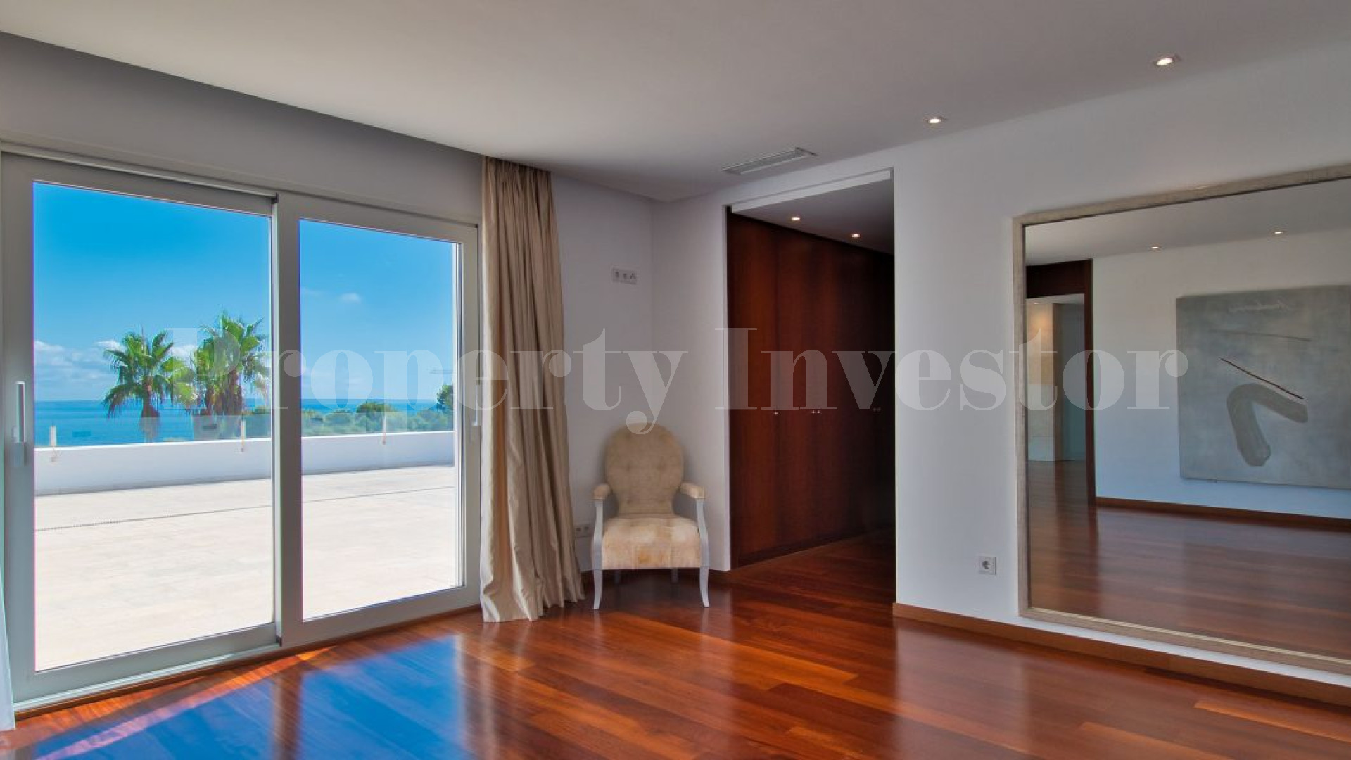 Minimalist 6 Bedroom Villa with Sea Views in Sol de Mallorca