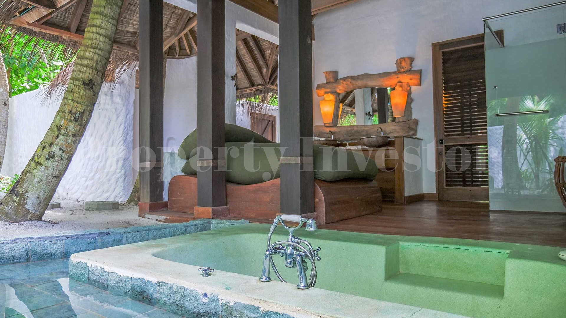 Hidden 4 Bedroom Private Luxury Beachfront Pool Residence for Sale in the Maldives