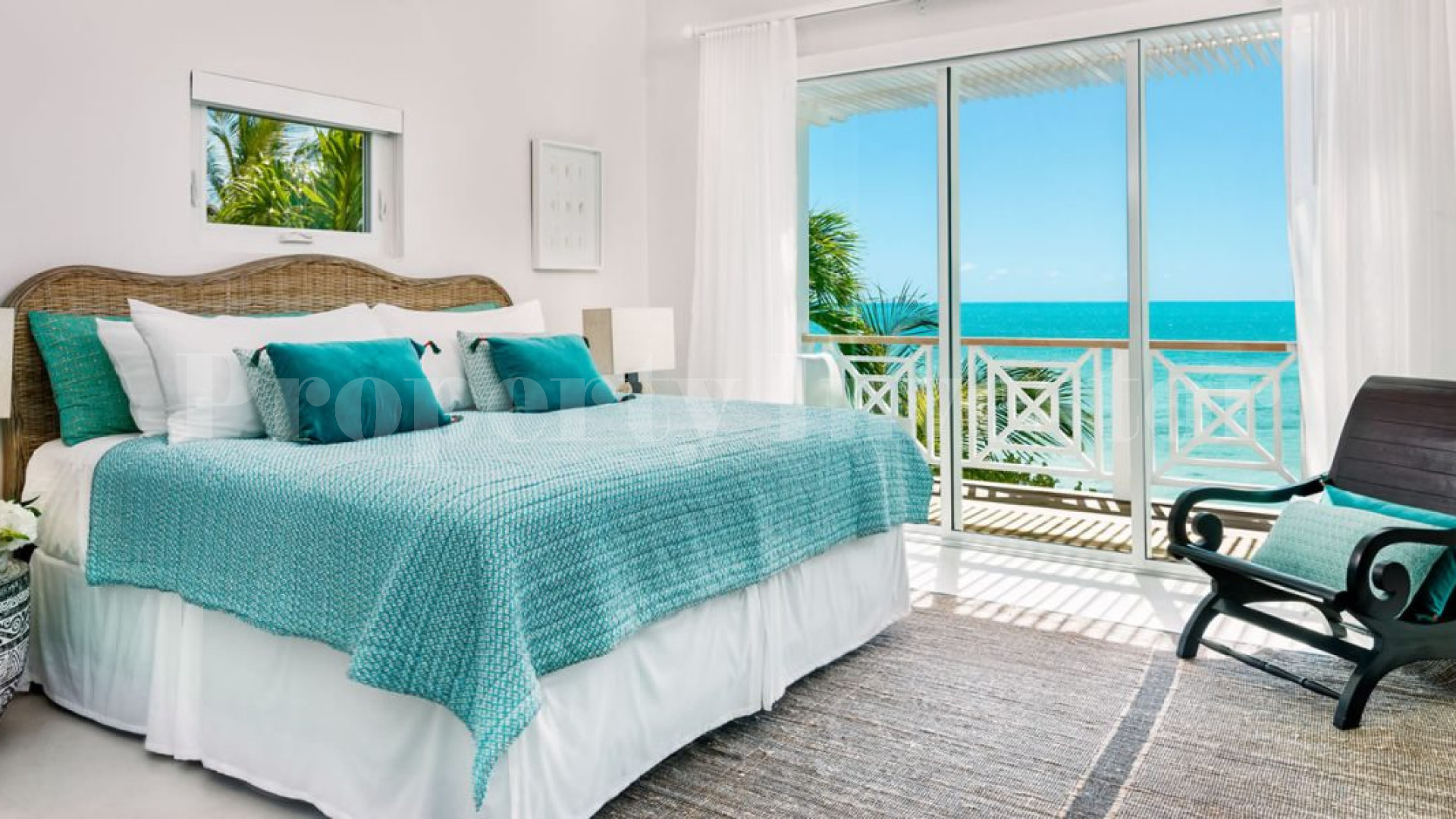 Upscale 4 Bedroom Caribbean Style Oceanfront Villa for Sale in Turks & Caicos