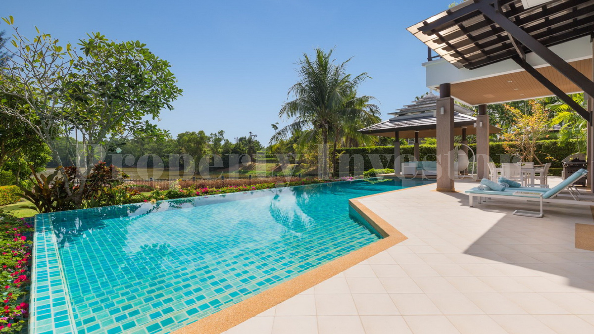 Stunning 5 Bedroom Lakefront Laguna Villa for Sale in Phuket