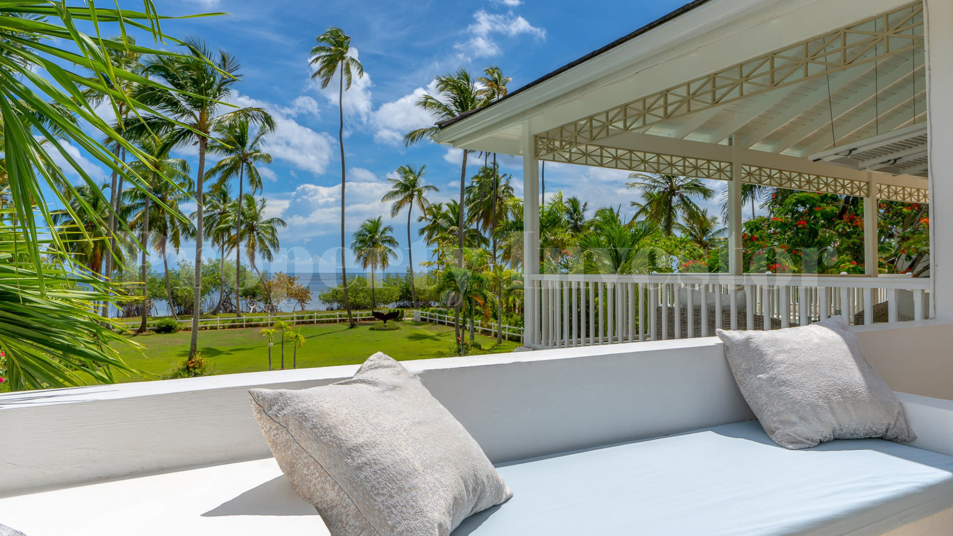 Magnificent 5 Bedroom Private Colonial Style Beachfront Villa for Sale in La Esperanza, Las Terrenas