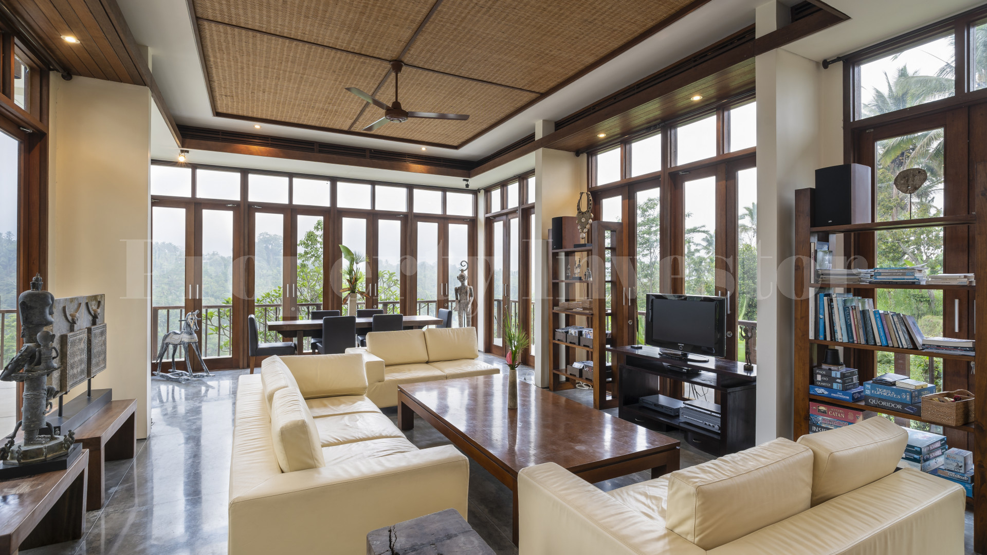 Exceptional 6 Bedroom Estate with Stunning Jungle & Valley Views for Sale in North-Ubud, Bali