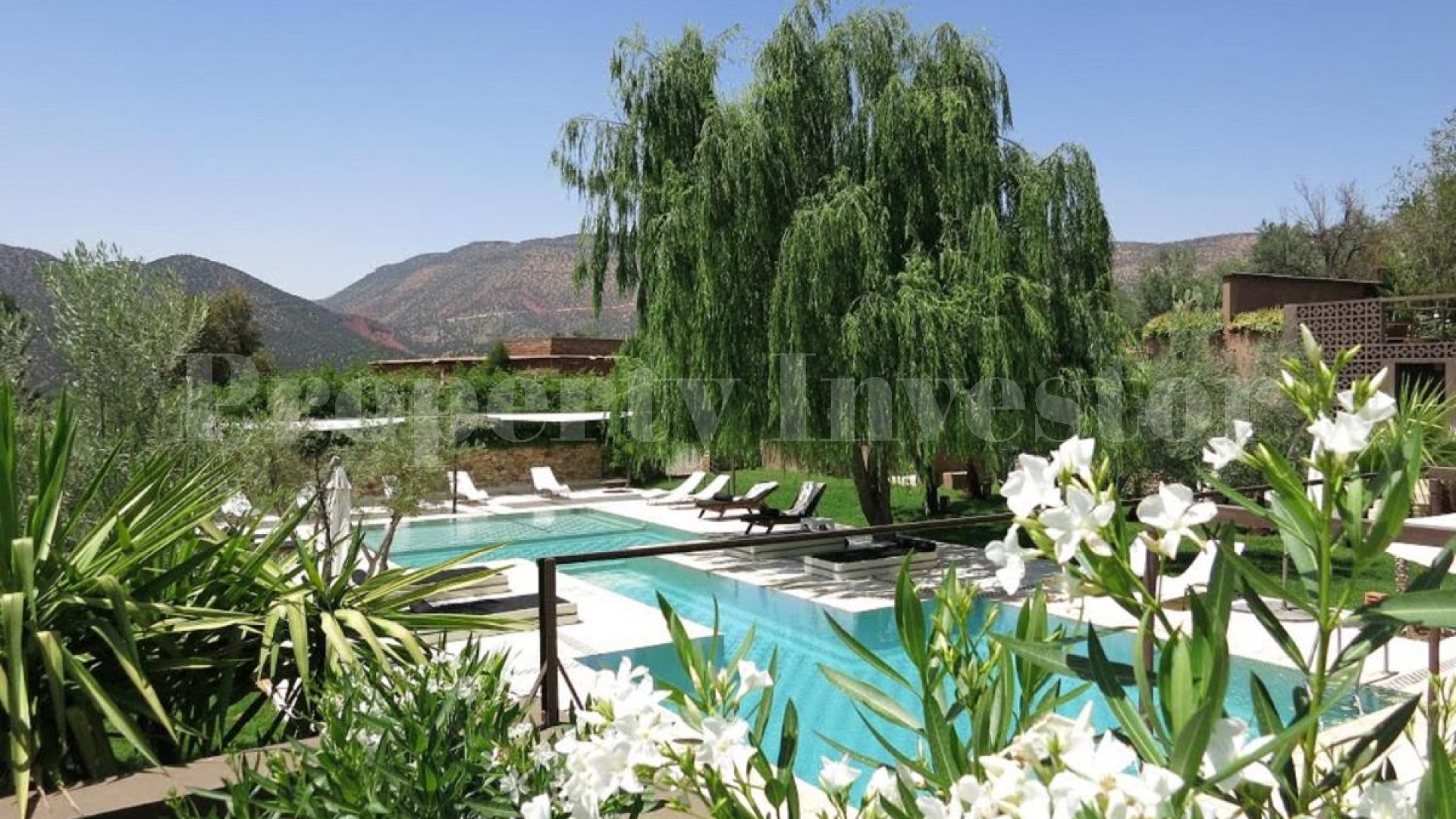 Upscale 10 Suite Boutique Ecolodge for Sale at the Foot of the Atlas Mountains, Morocco