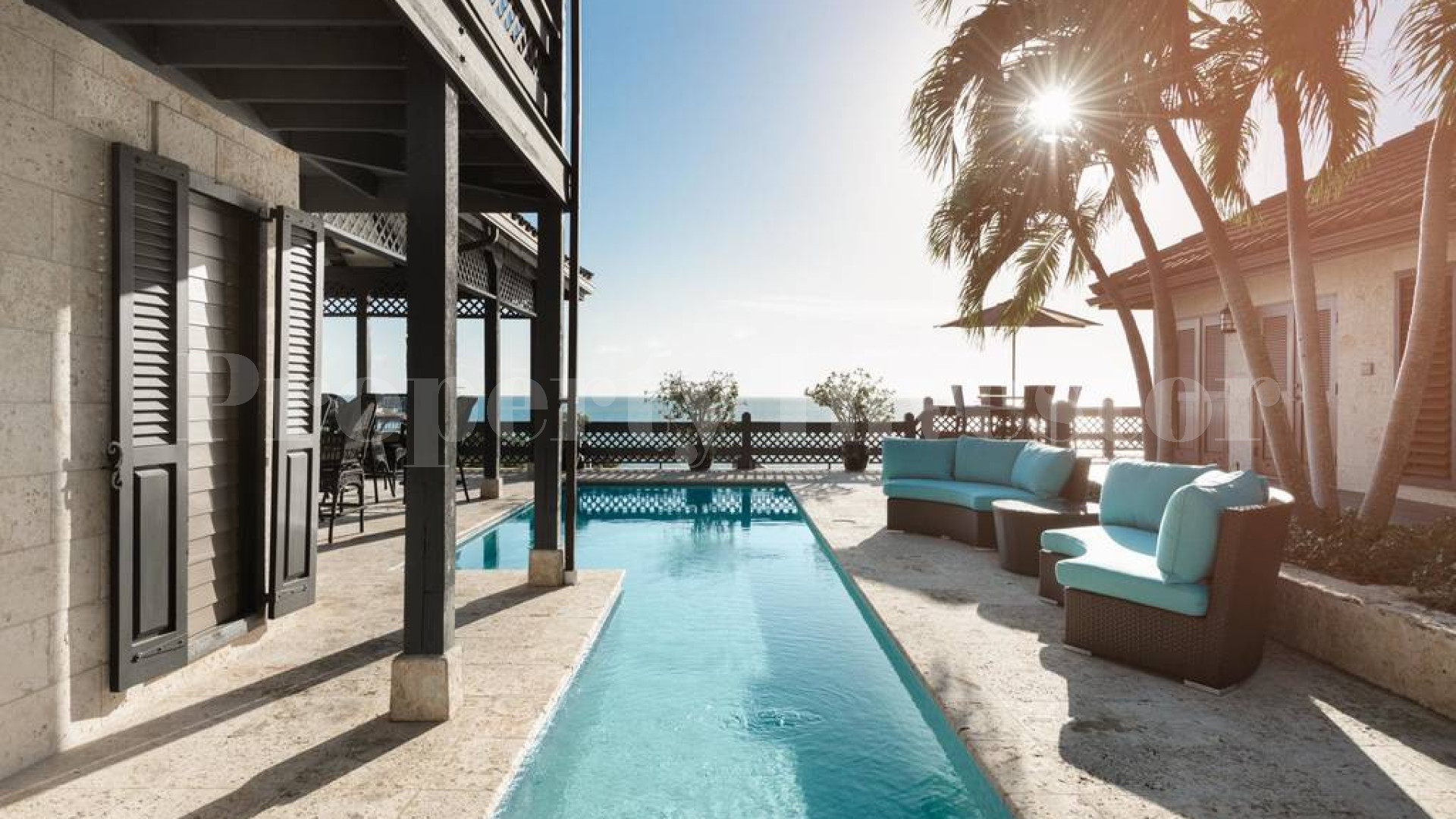 Incredible 6 Bedroom Luxury Oceanview Villa with Private Beach Access for Sale in Sapodilla Bay, Turks & Caicos