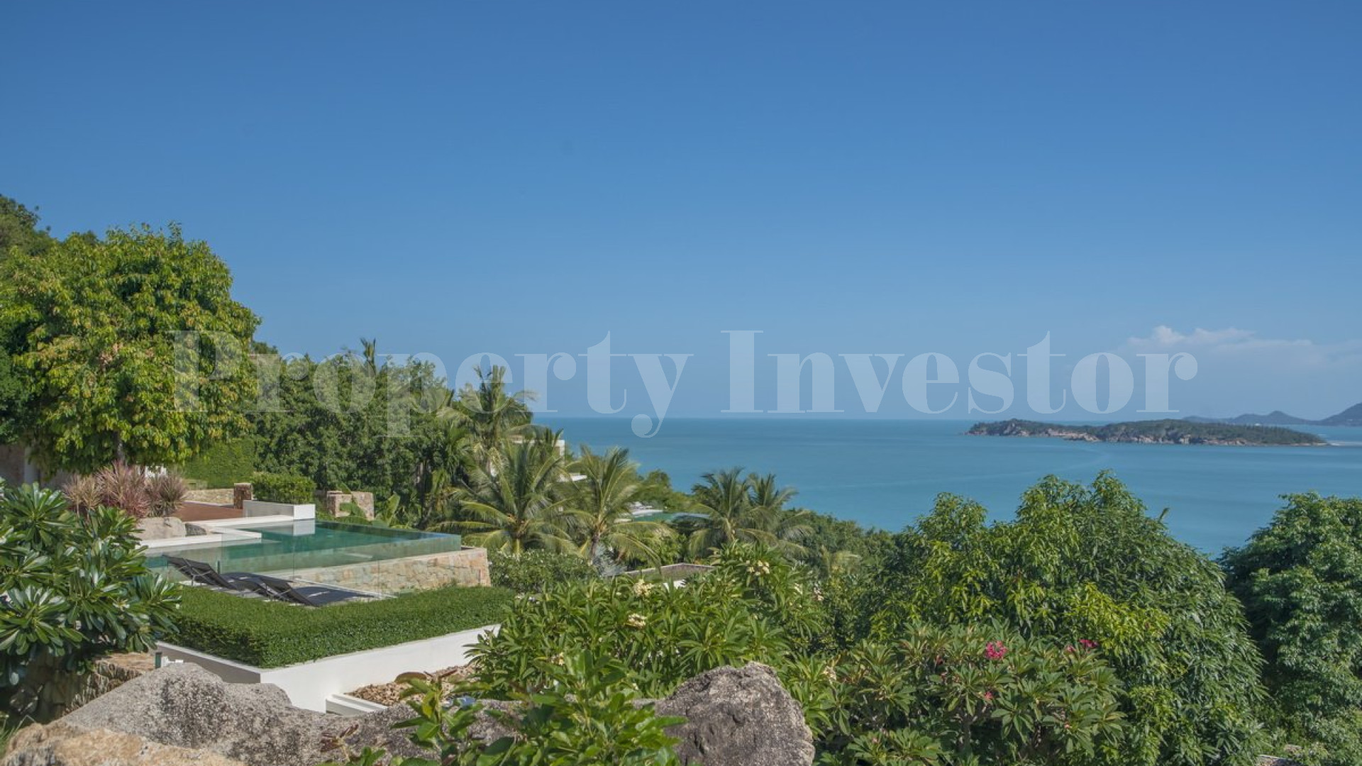 Modern Open Plan Seaview Villa in Koh Samui