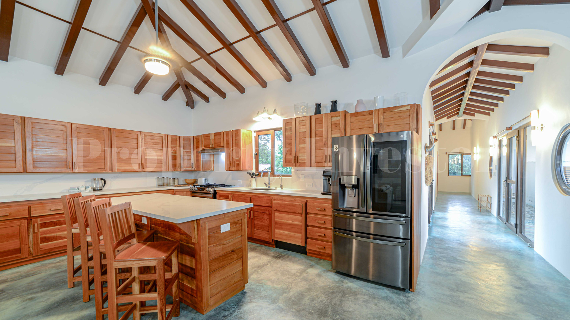 Fabulous 3 Bedroom Private Residence with Beautiful Landscaped Gardens for Sale in Pedasi, Panama