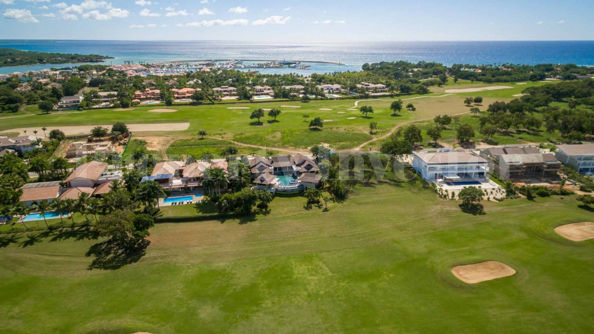 Extravagant 6 Bedroom Luxury Designer Golf Villa for Sale in La Romana, Dominican Republic