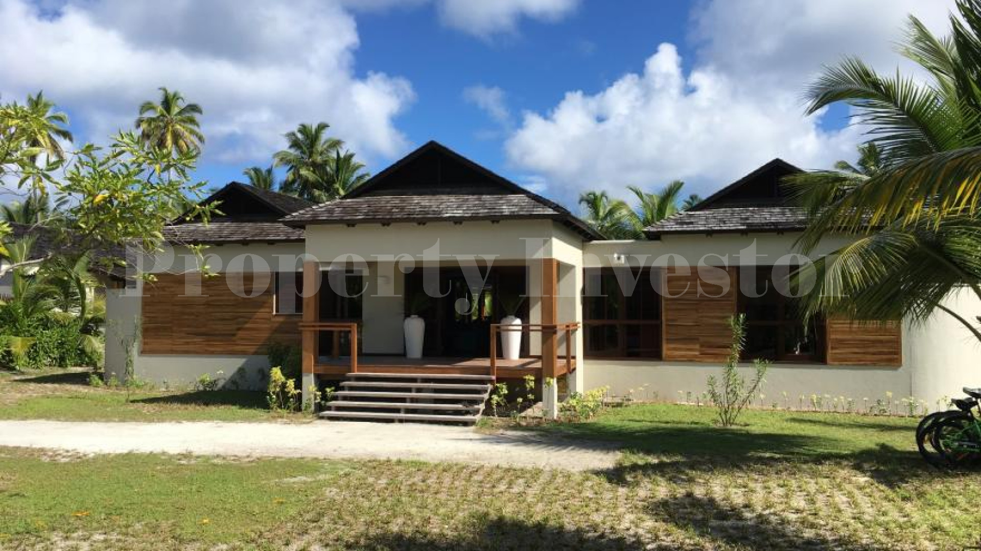 Private 4 Bedroom Luxury Beachfront Villa for Sale on Desroches Island, Seychelles