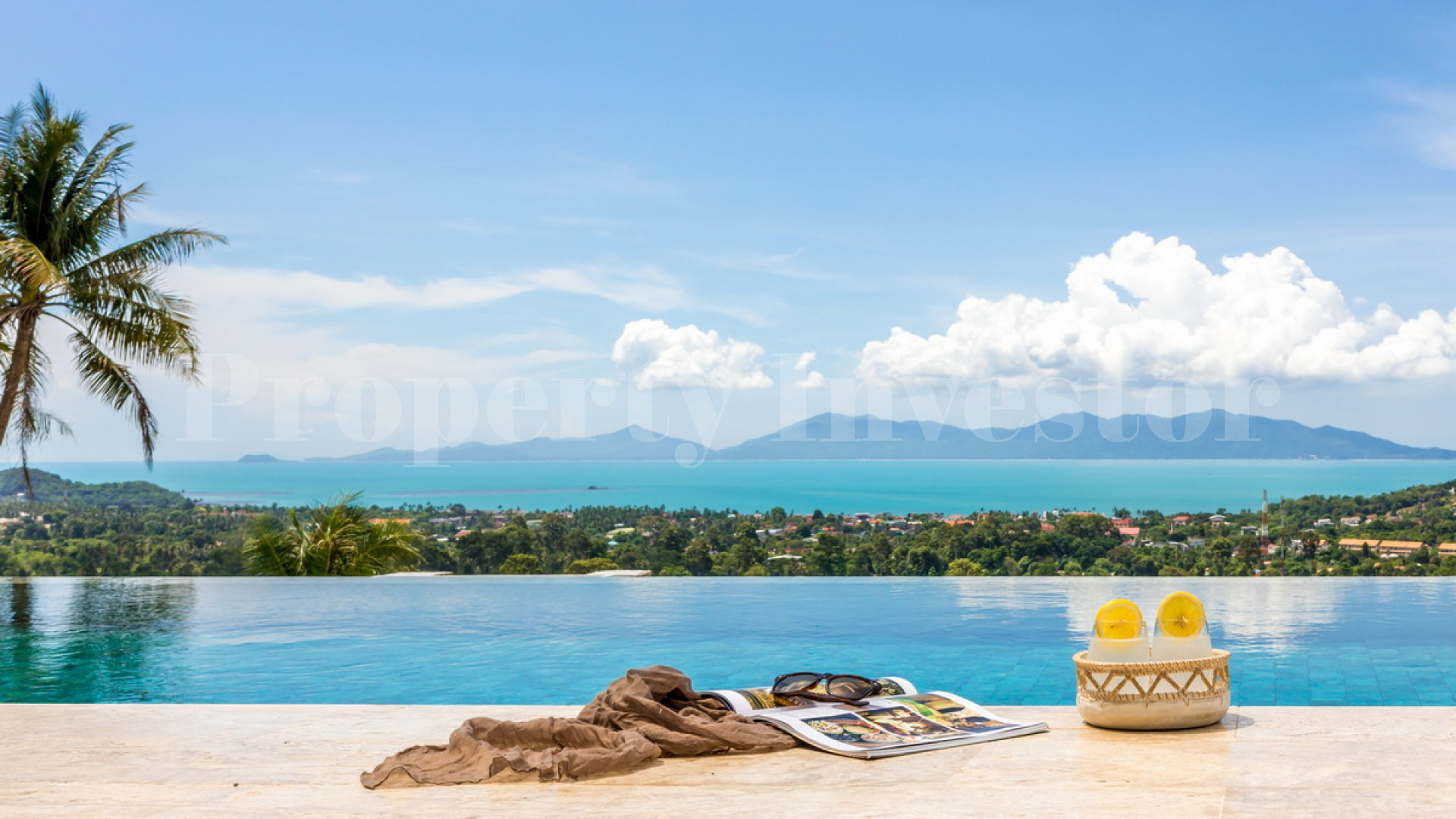 Фантастическая роскошная дизайнерская вилла с 4 спальнями с видом на море на о. Самуи