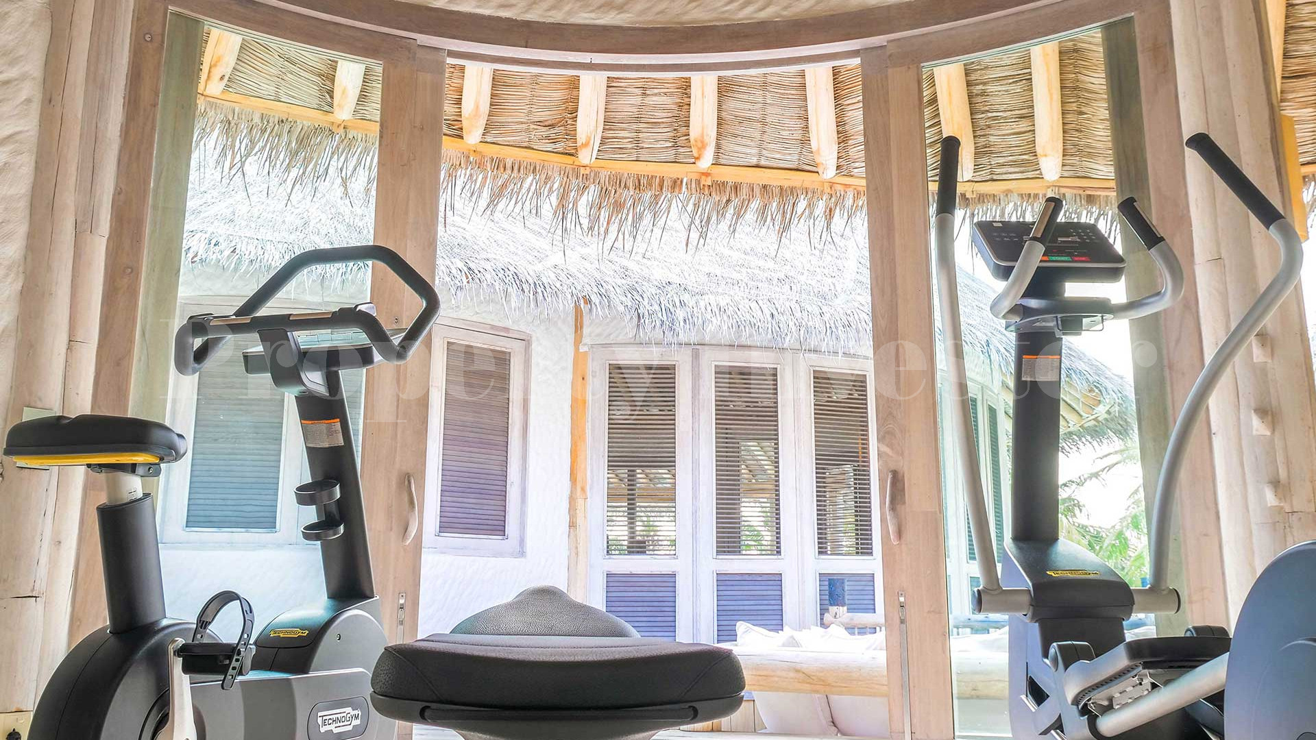 Exclusive 4 Bedroom Private Island Eco Resort Beach Residence with Slide for Sale in the Maldives