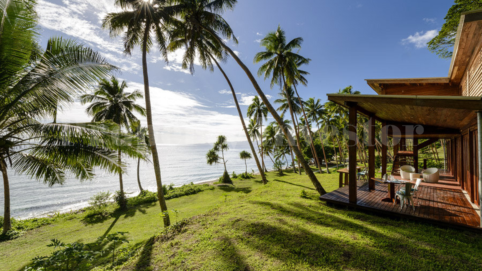 Award Winning 8 Villa Boutique Island Resort for Sale on the Rainbow Reef, Fiji