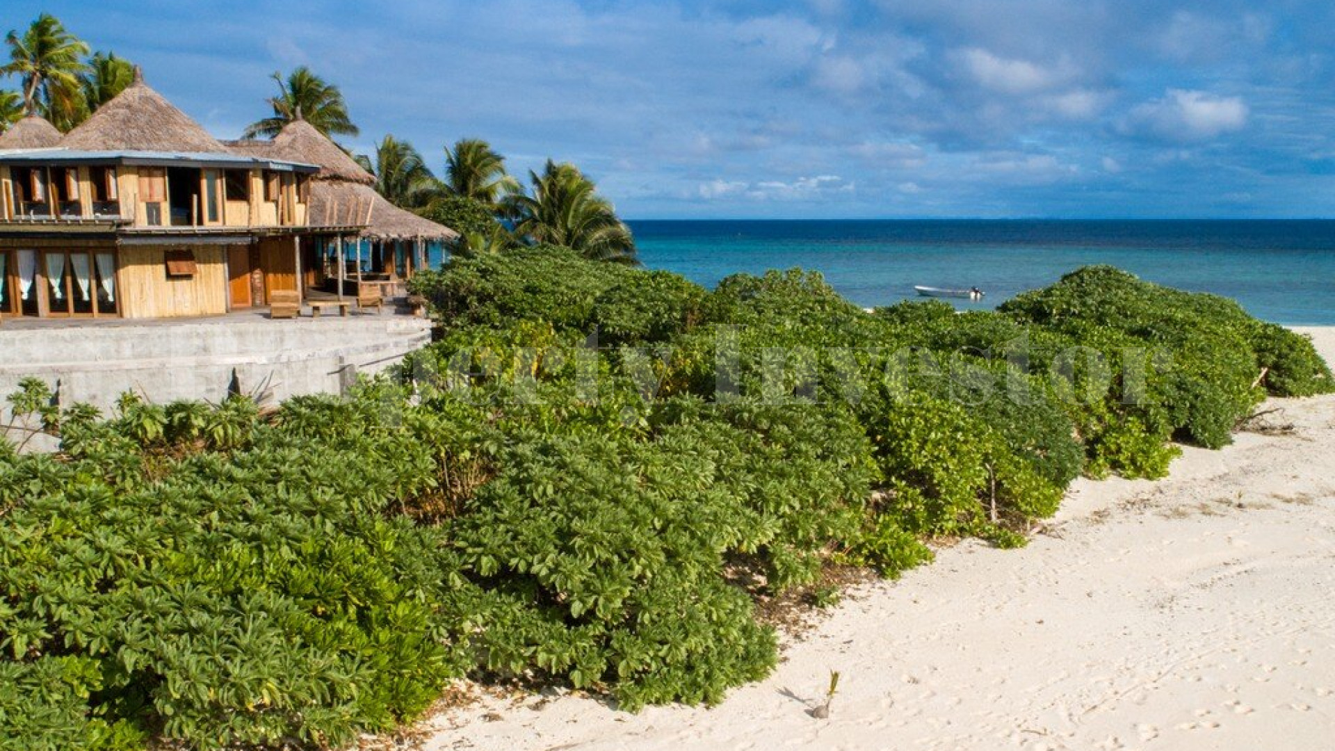 Продается живописный остров 4,8 га с резиденцией на Фиджи