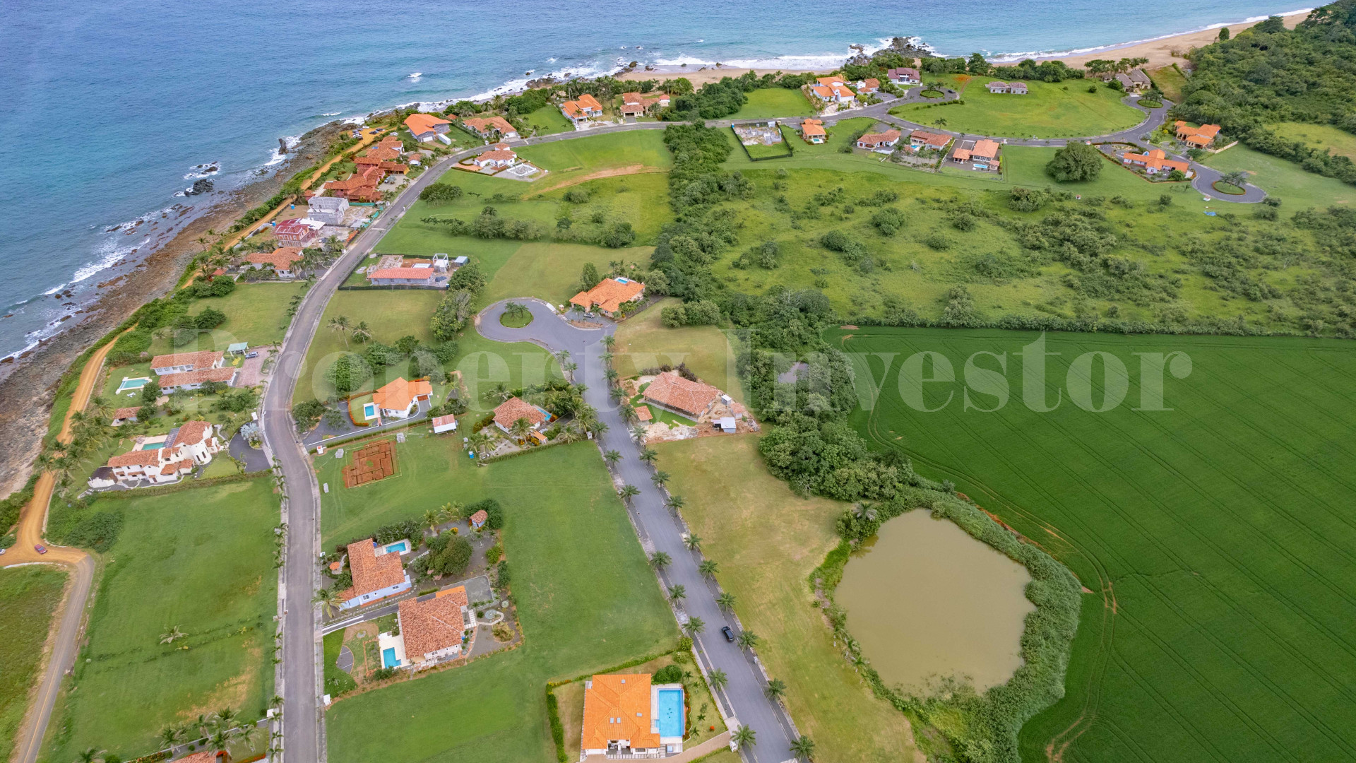 1,112-1,362 m² Ocean View Gated Community Residential Lots for Sale in Pedasi, Panama