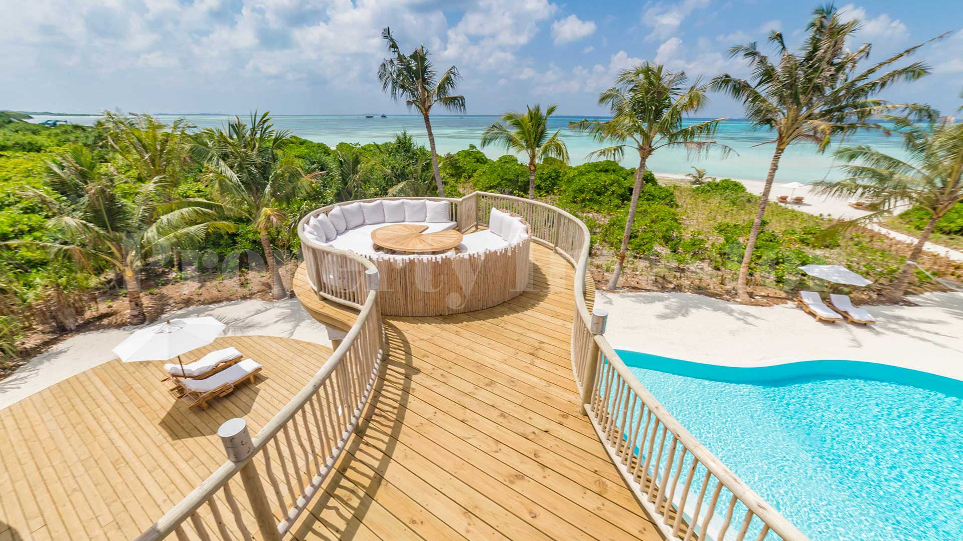 Exclusive 3 Bedroom Private Island Beach Residence with Slide for Sale in the Maldives