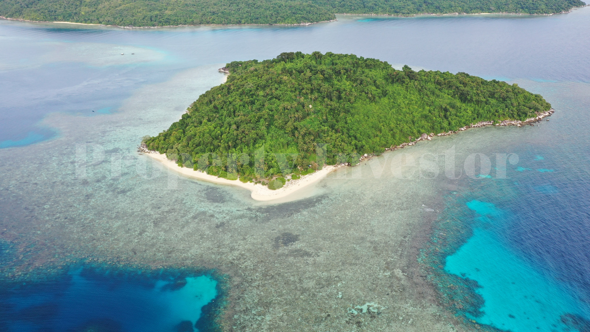 Pristine 27 Hectare Virgin Island for Commercial Development in the Riau Islands, Indonesia
