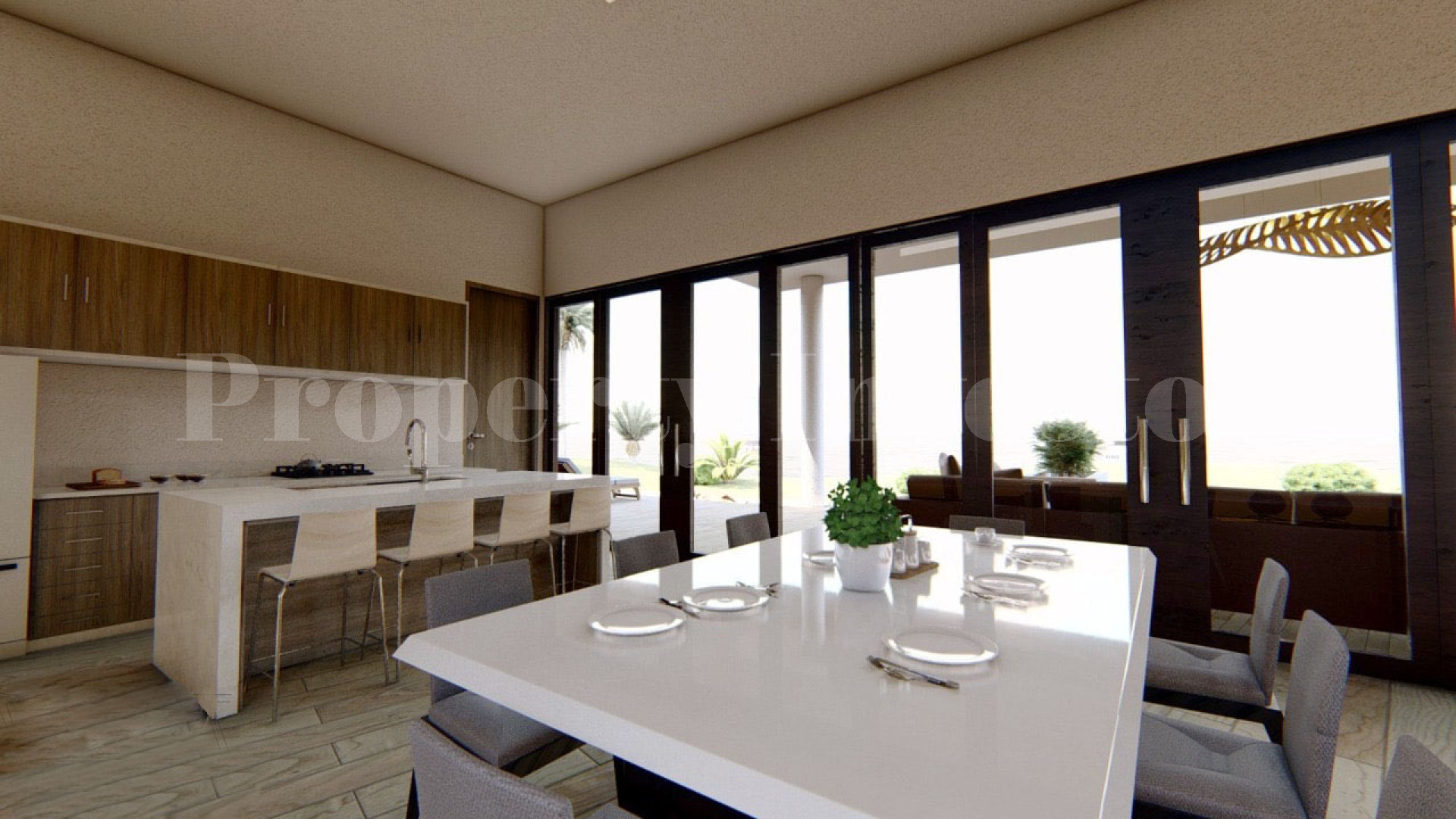 Semi-Complete 4 Bedroom Luxury Oceanfront Villa for Sale in Gated Community of Cap El Limon, Dominican Republic