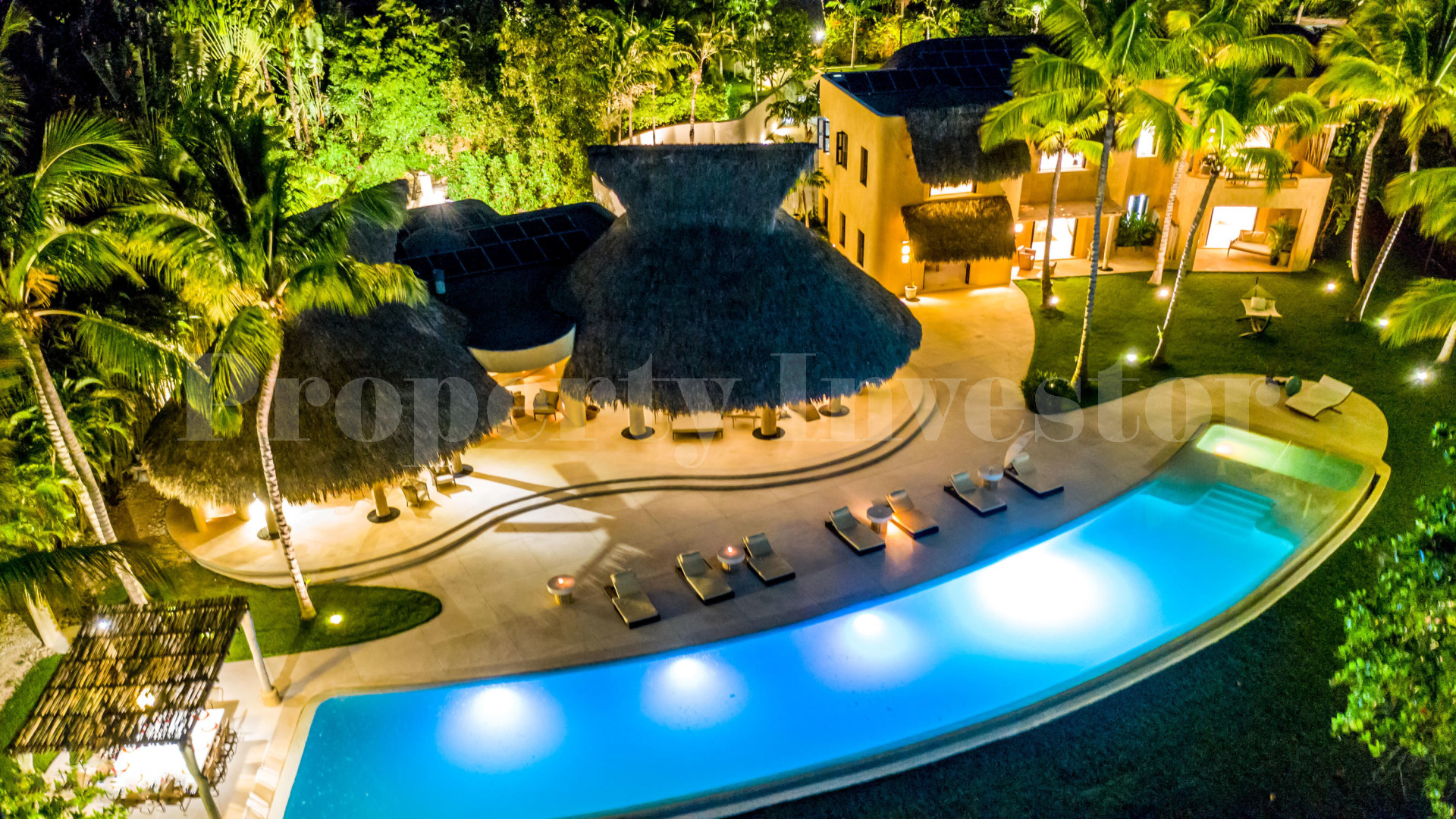 Unique 5 Bedroom "Organic" Luxury Oceanfront Villa with Amazing Ocean & Golf Views for Sale in Casa de Campo, the Dominican Republic