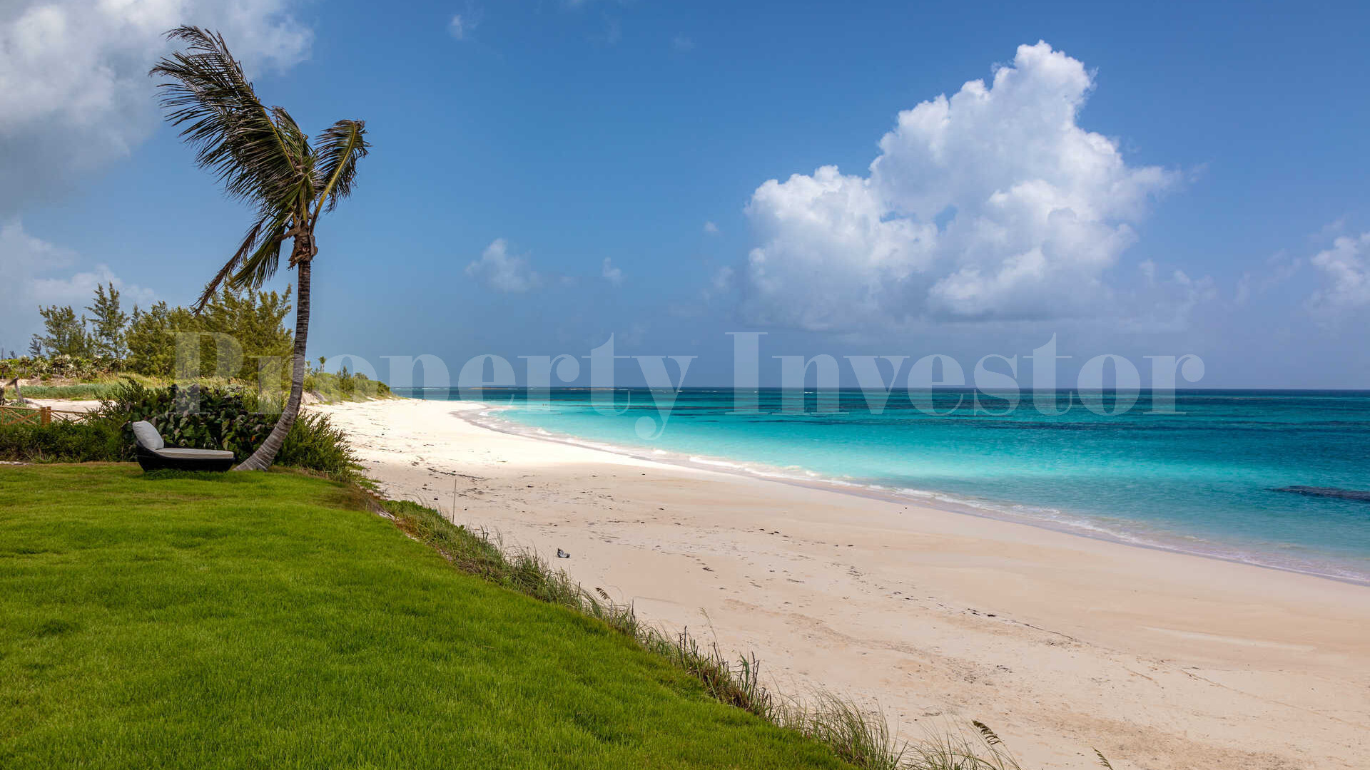 Райская роскошная вилла с 4 спальнями на пляже на о. Эльютера, Багамы