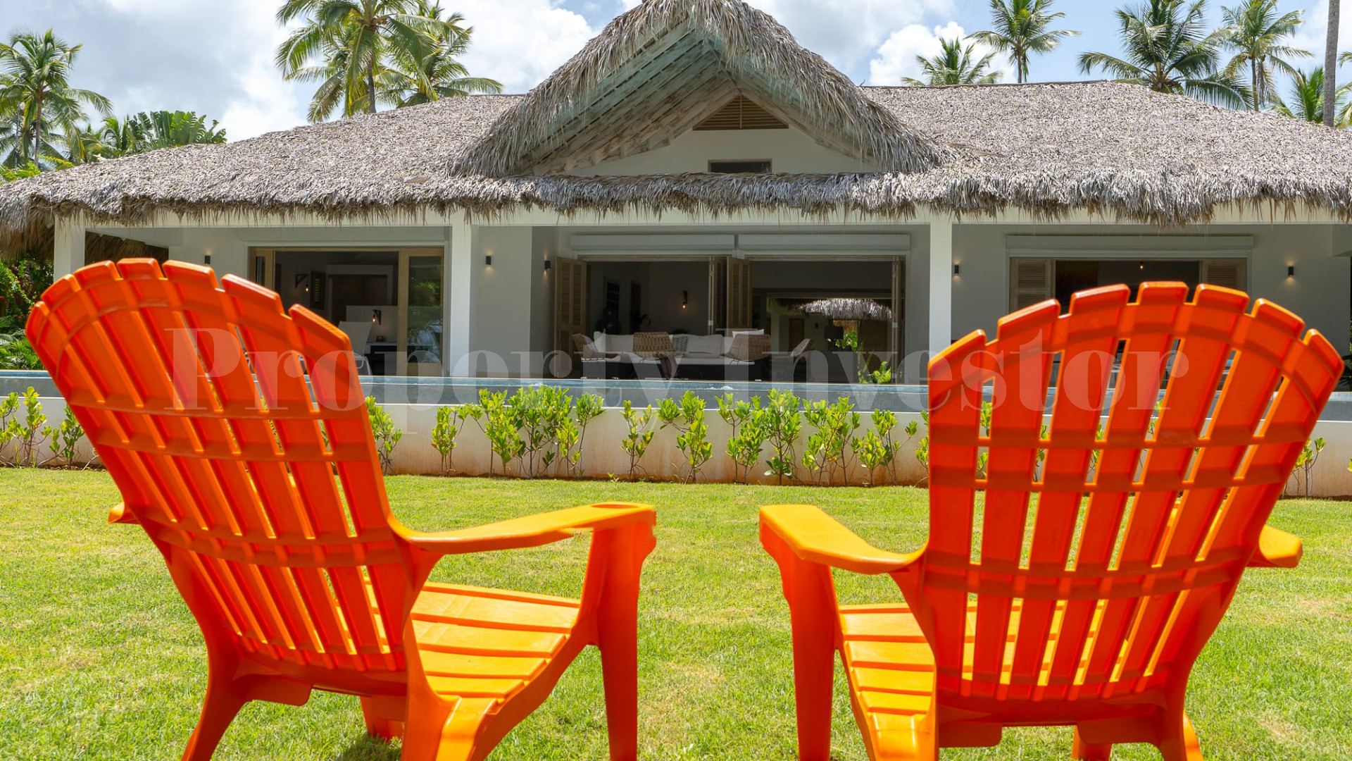 Beautiful 5 Bedroom Luxury Beachfront Villa for Sale at Playa Coson, Las Terrenas