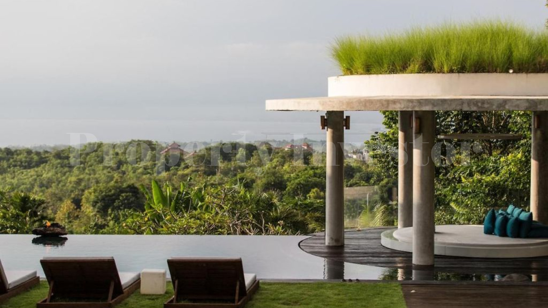 Impressive 4 Bedroom Contemporary Luxury Villa with Spectacular Valley Views for Sale in Uluwatu, Bali