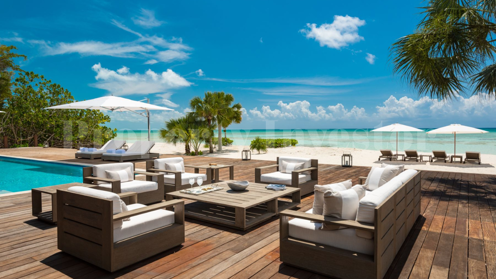 Exceptional 3 Bedroom Luxury Beachfront Estate for Sale on Parrot Cay, Turks & Caicos