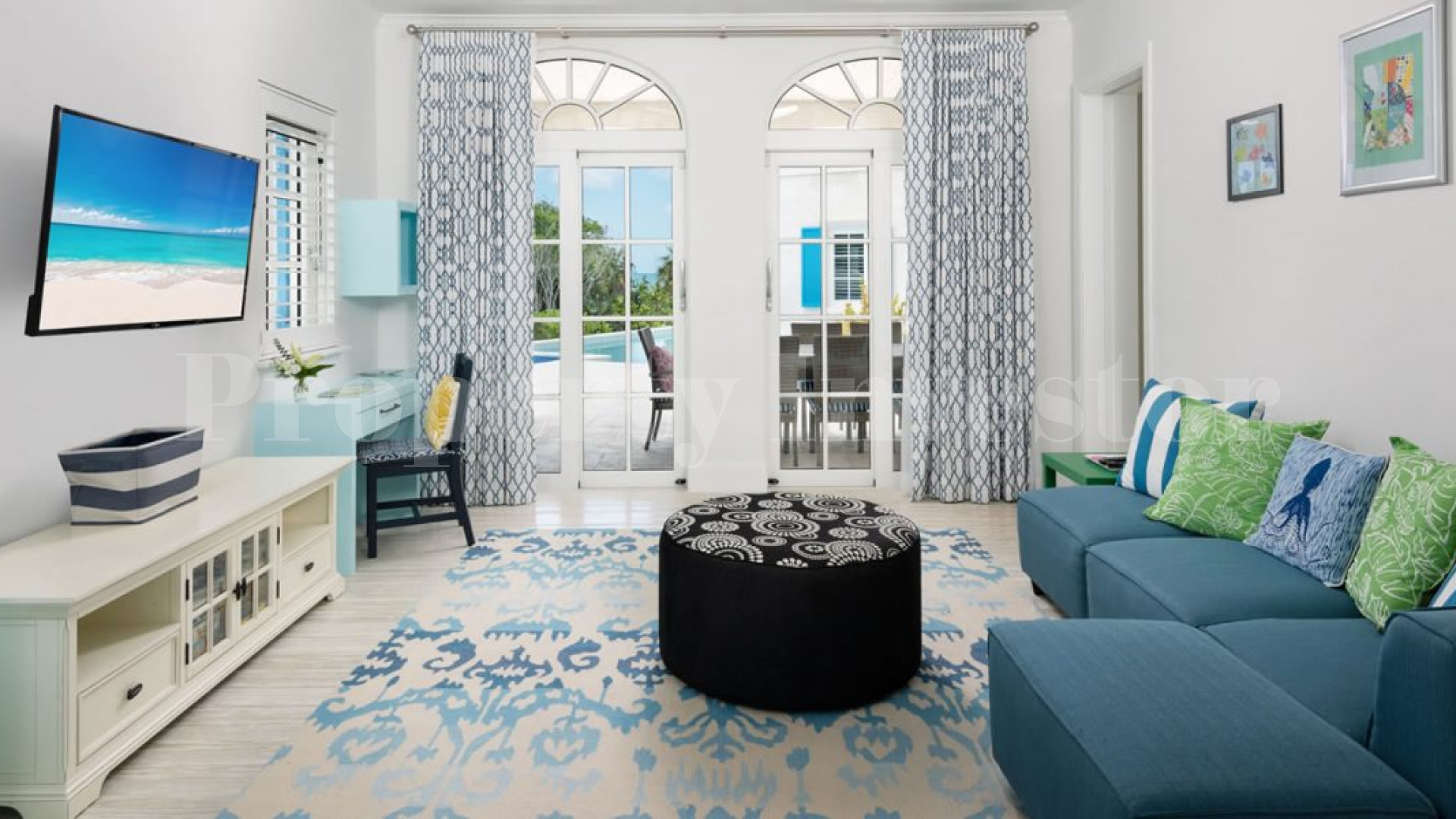 Fabulous 5 Bedroom Colonial Style Beachfront Home for Sale in Turks & Caicos