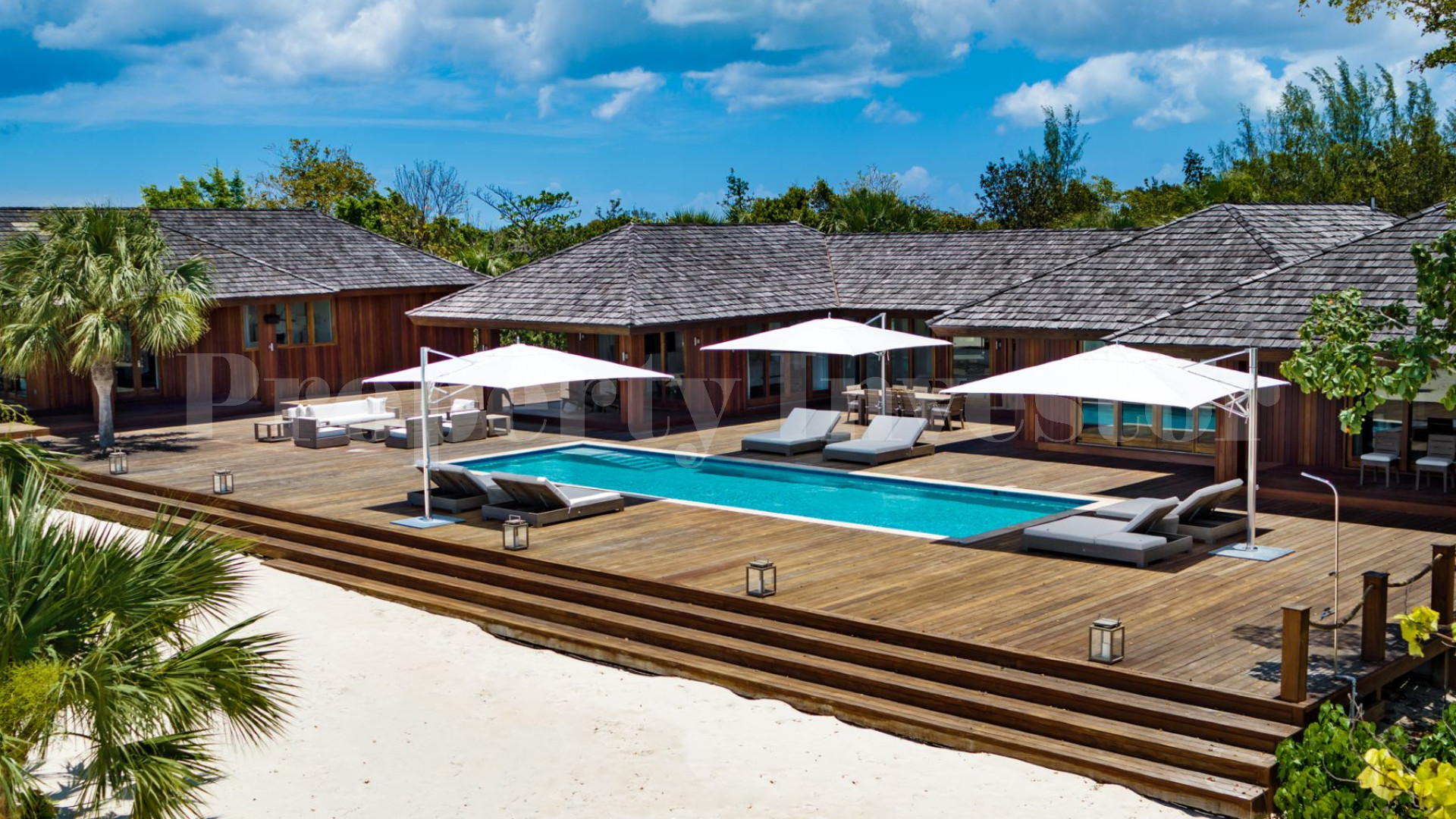 Exceptional 3 Bedroom Luxury Beachfront Estate for Sale on Parrot Cay, Turks & Caicos