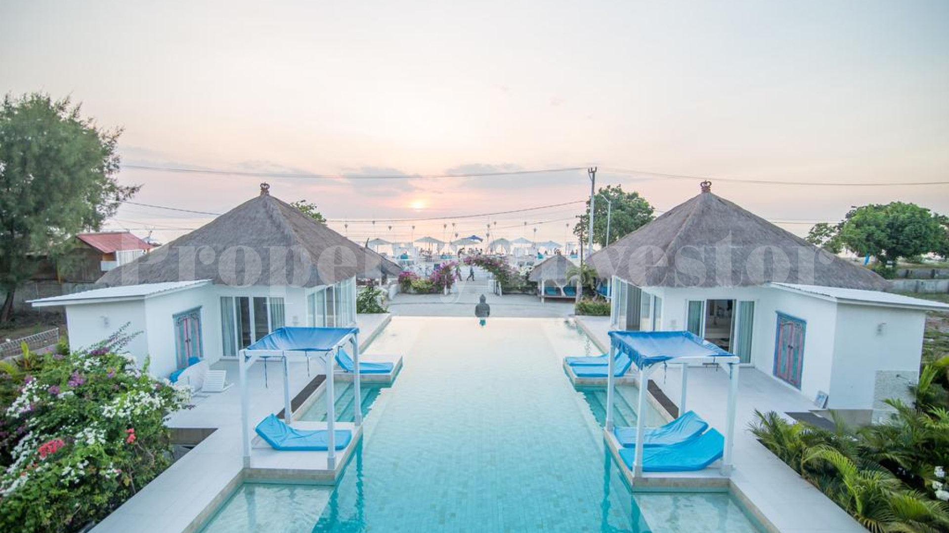 Popular 9 Bedroom Villa (Boutique Hotel) for Sale in Gili Trawangan, Indonesia