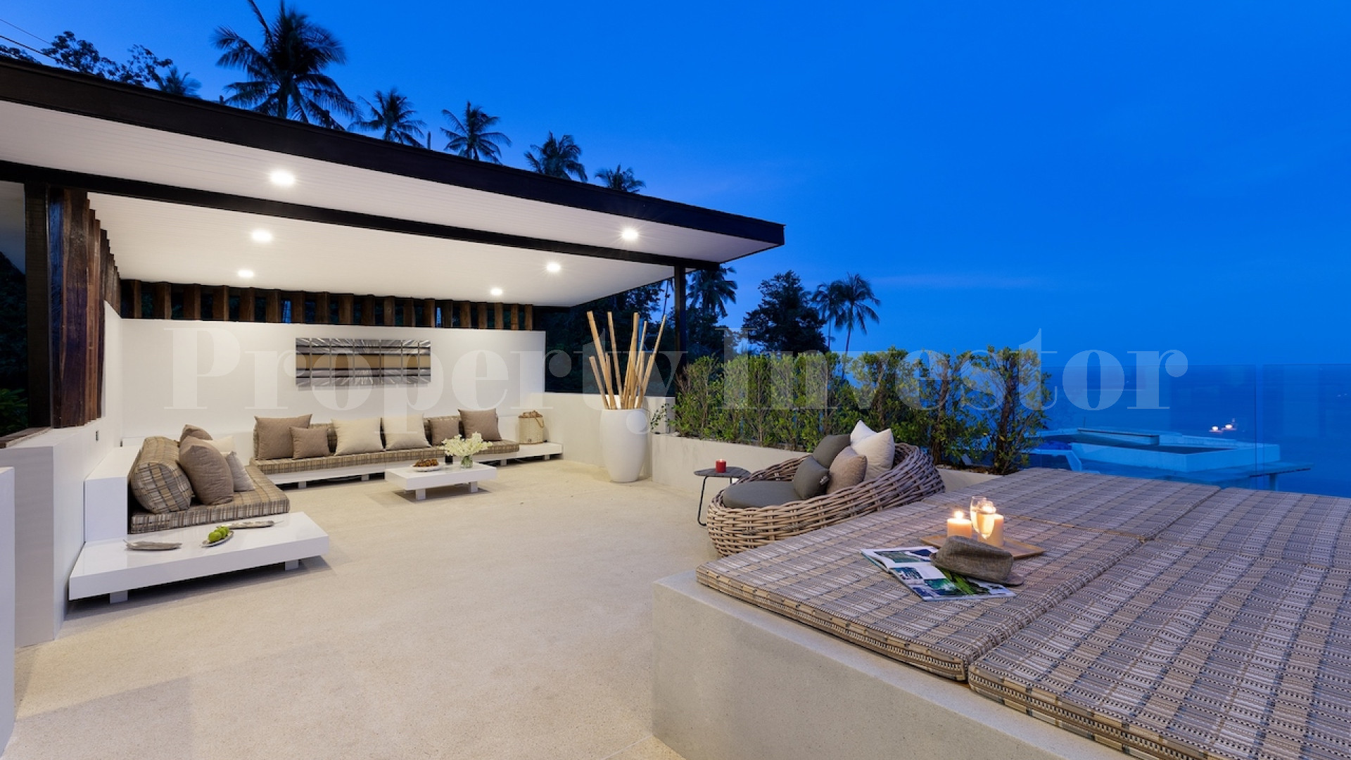 Modern 4 Bedroom Luxury Sea View Villa for Sale in Samui