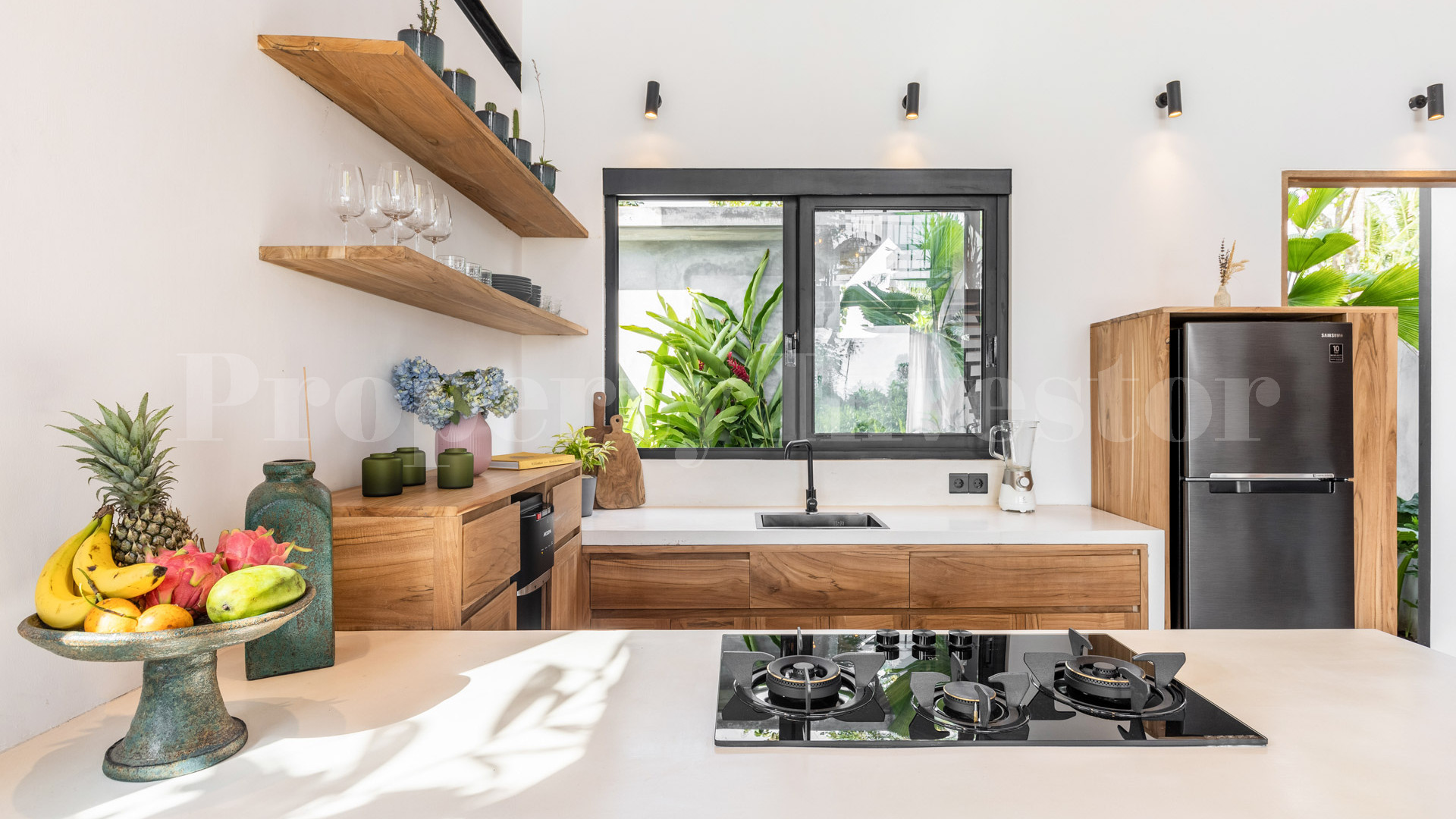 Chic 1-3 Bedroom Designer Loft Villas with Beautiful Rice Paddy Views for Sale Near Canggu, Bali