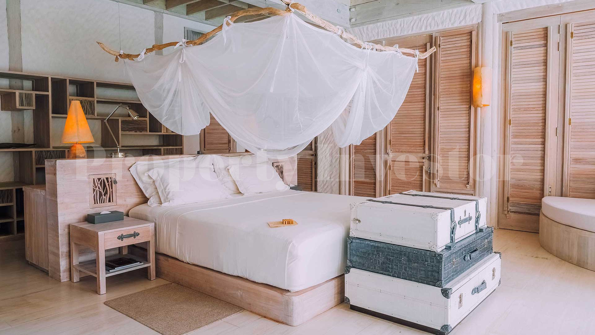 Exclusive 4 Bedroom Private Island Eco Resort Beach Residence with Slide for Sale in the Maldives