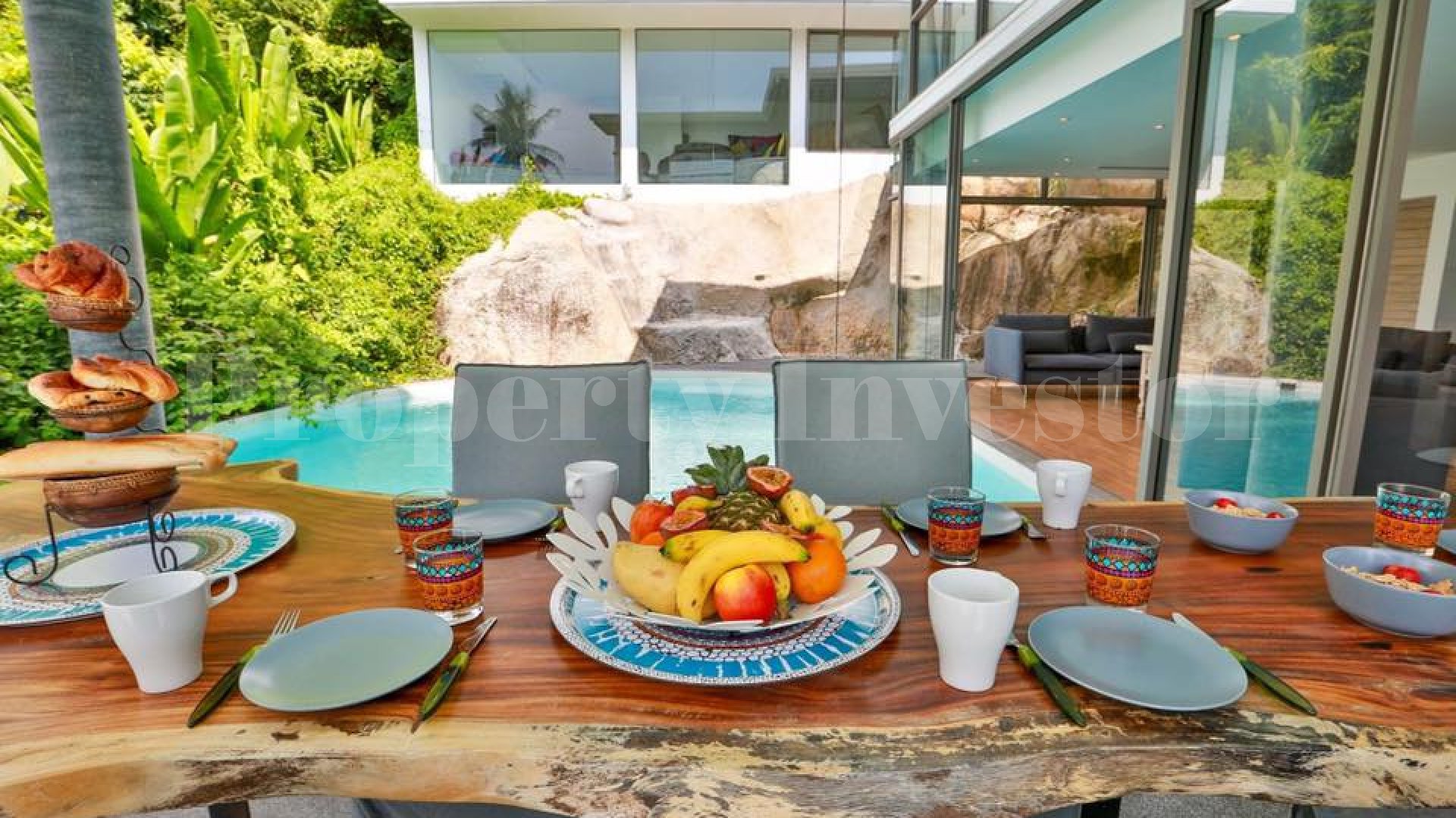 Ультра современная роскошная тропическая вилла с 3 спальнями в Хуа Танон, о.Самуи