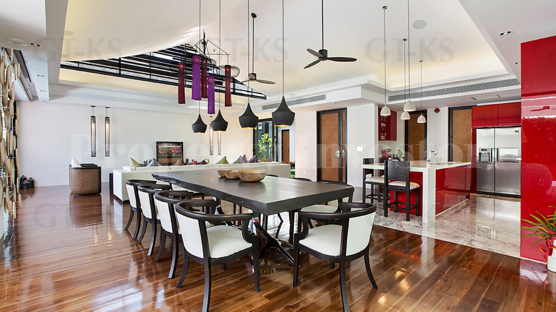 Невероятная роскошная современная вилла на 5 спален на пляже на о.Самуи, Тайланд