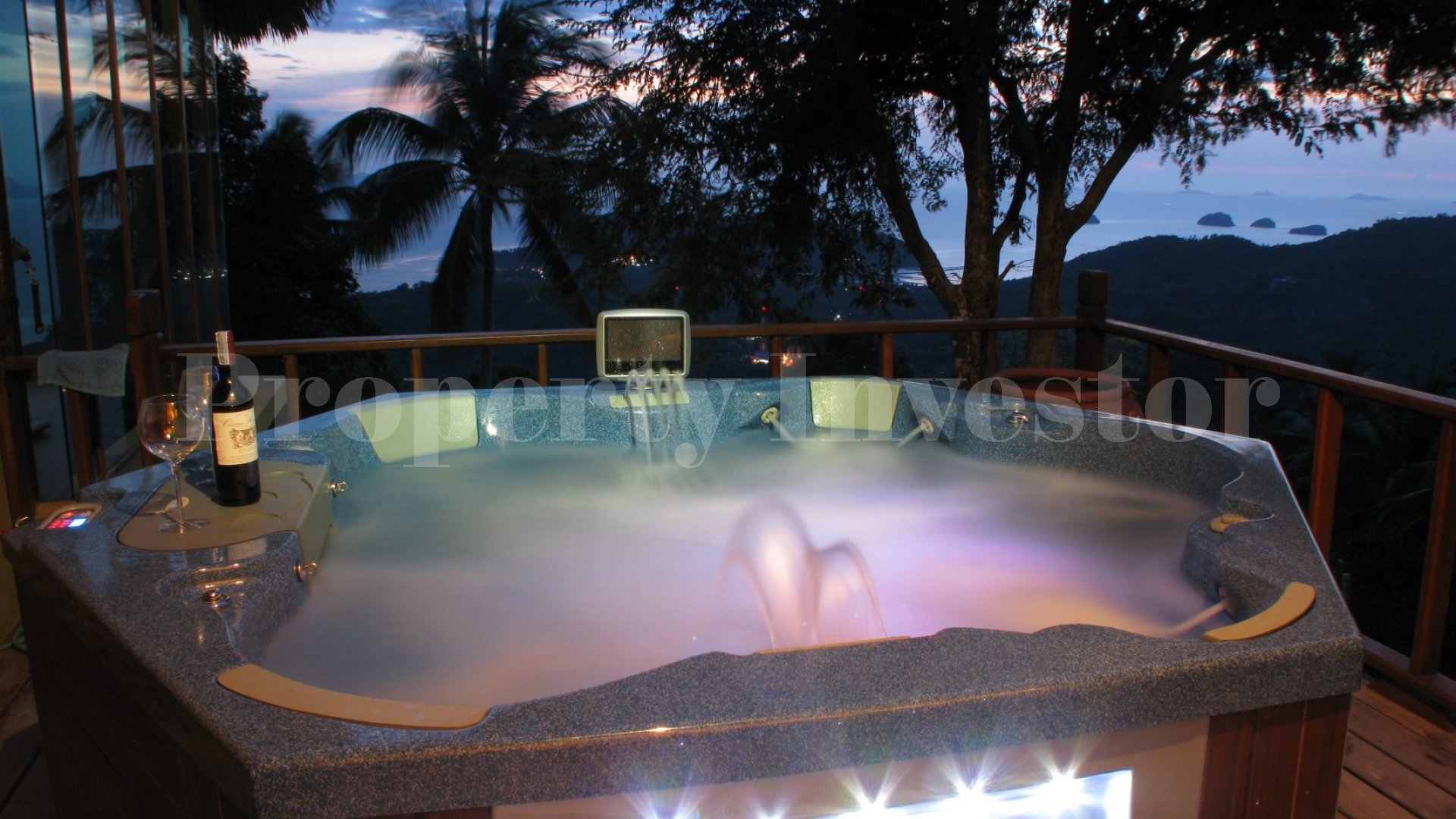 Восхитительная роскошная вилла на возвышенности на 6 спален с потрясающим панорамными видом на о. Самуи, Тайланд