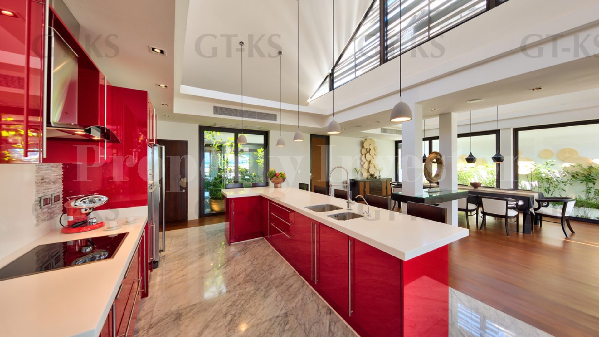 Невероятная роскошная современная вилла на 5 спален на пляже на о.Самуи, Тайланд